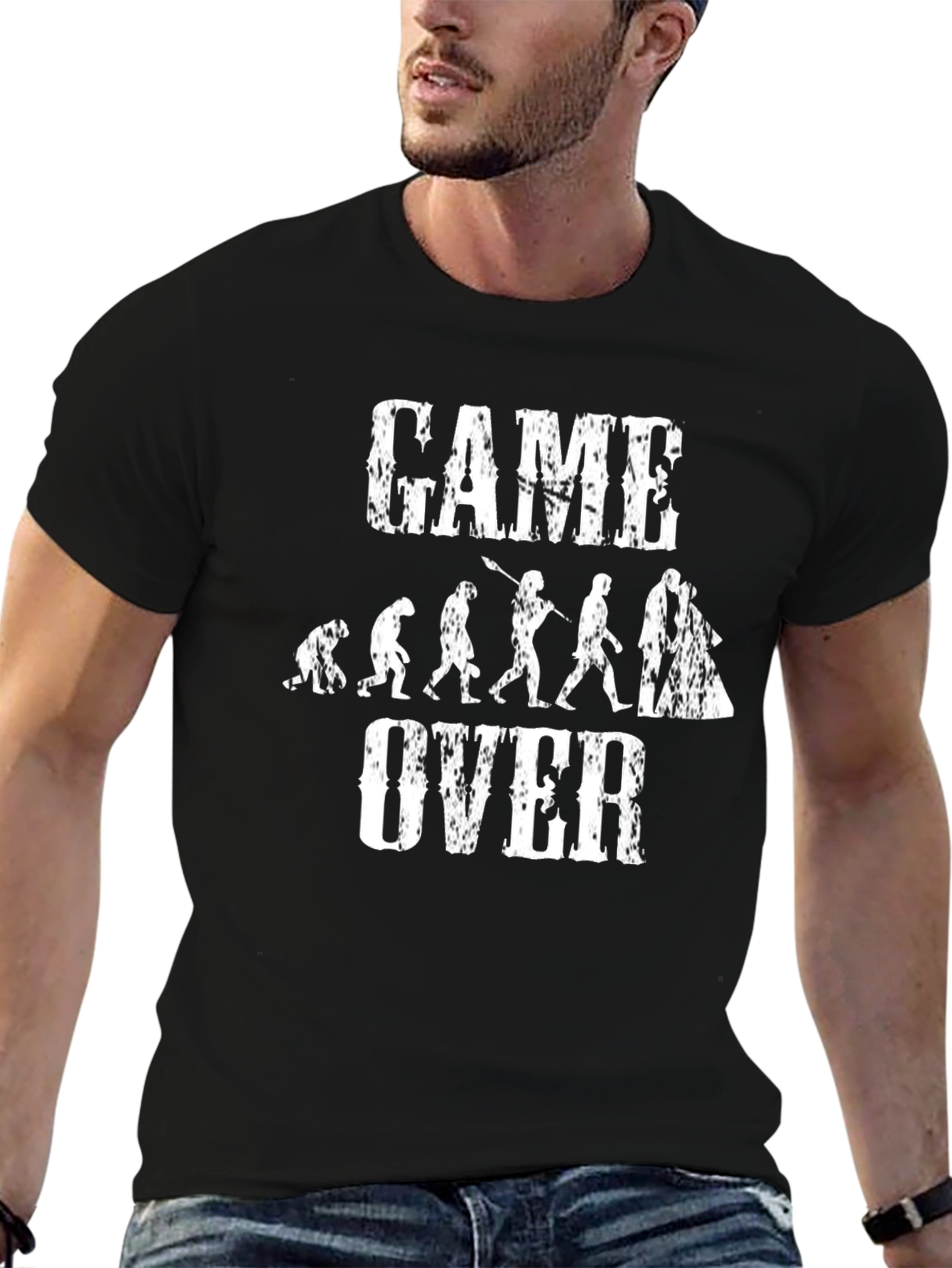 Game Over Evolution T-Shirt - Gamer Tee