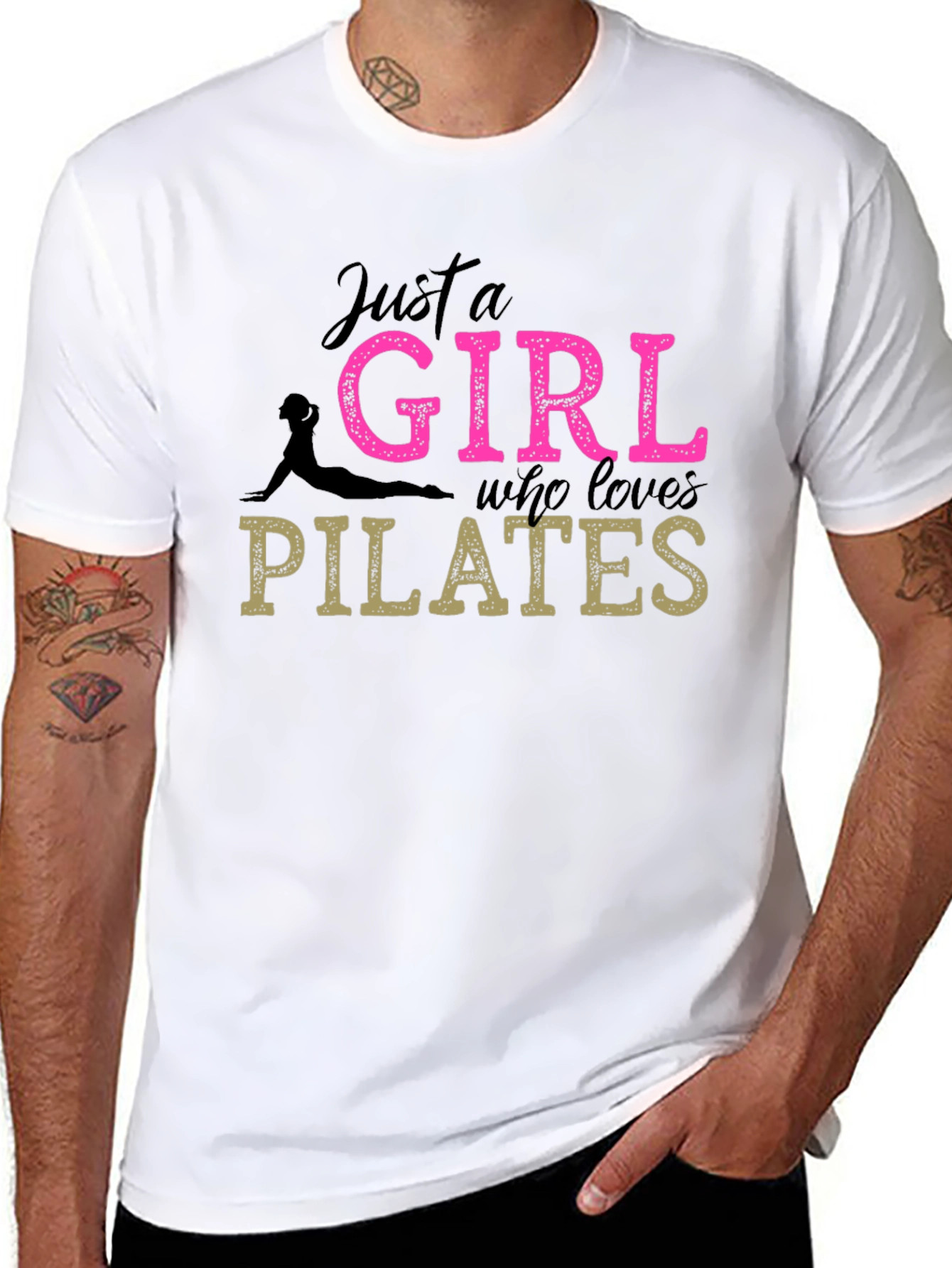 Pilates Girl T-Shirt - Fitness Lover Tee