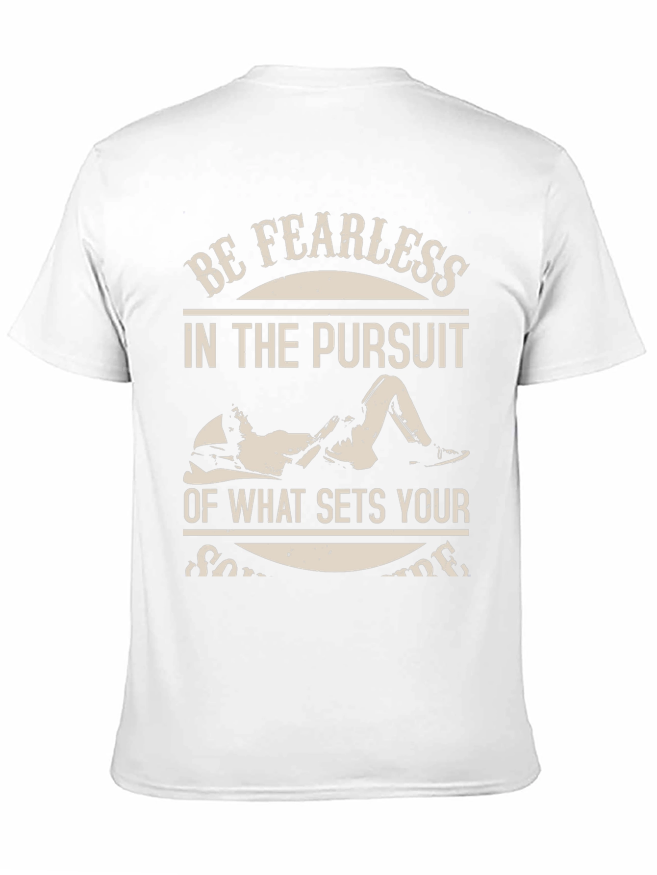 Fearless Pursuit Graphic T-Shirt - Black