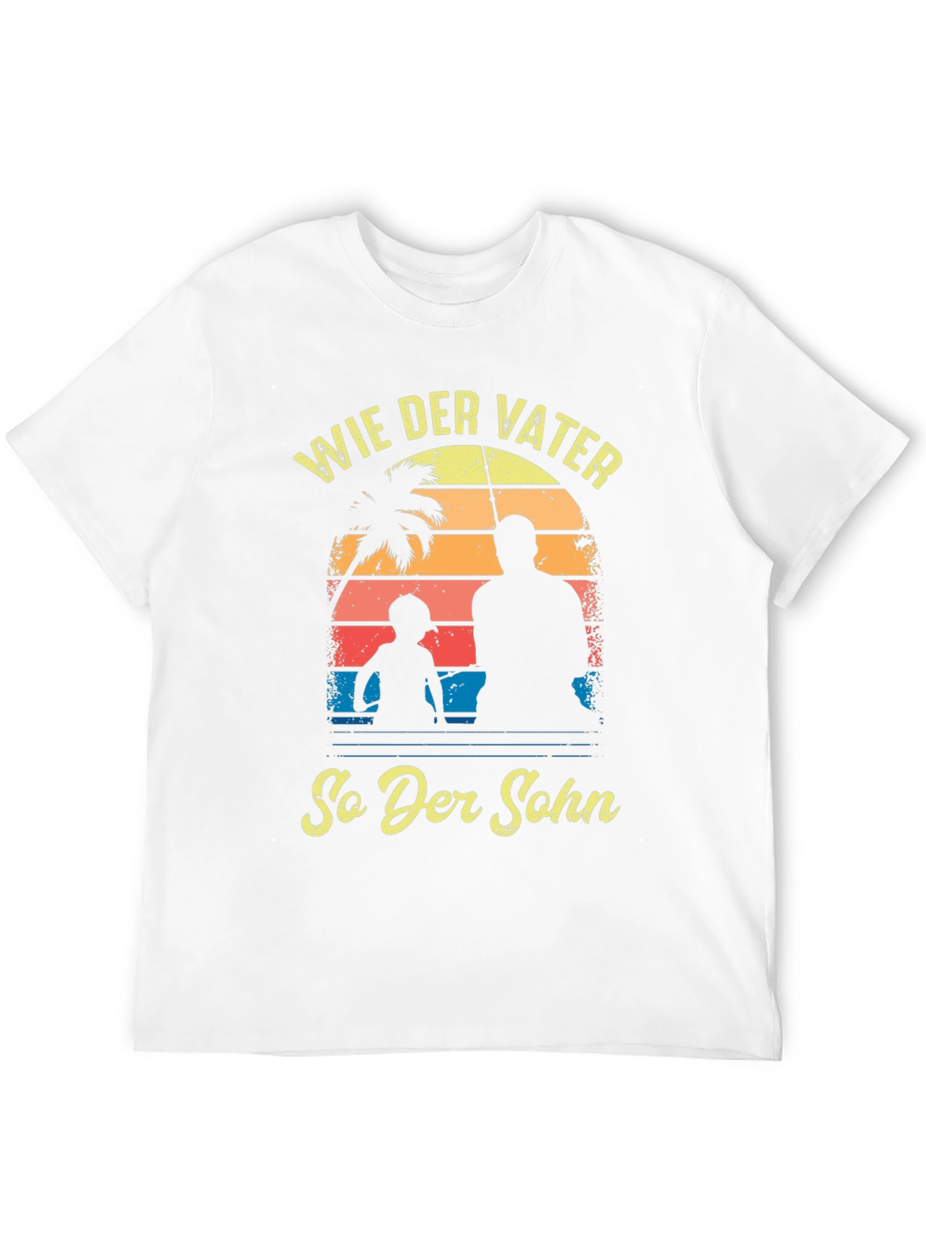 Wie Der Vater So Der Sohn Black T-Shirt