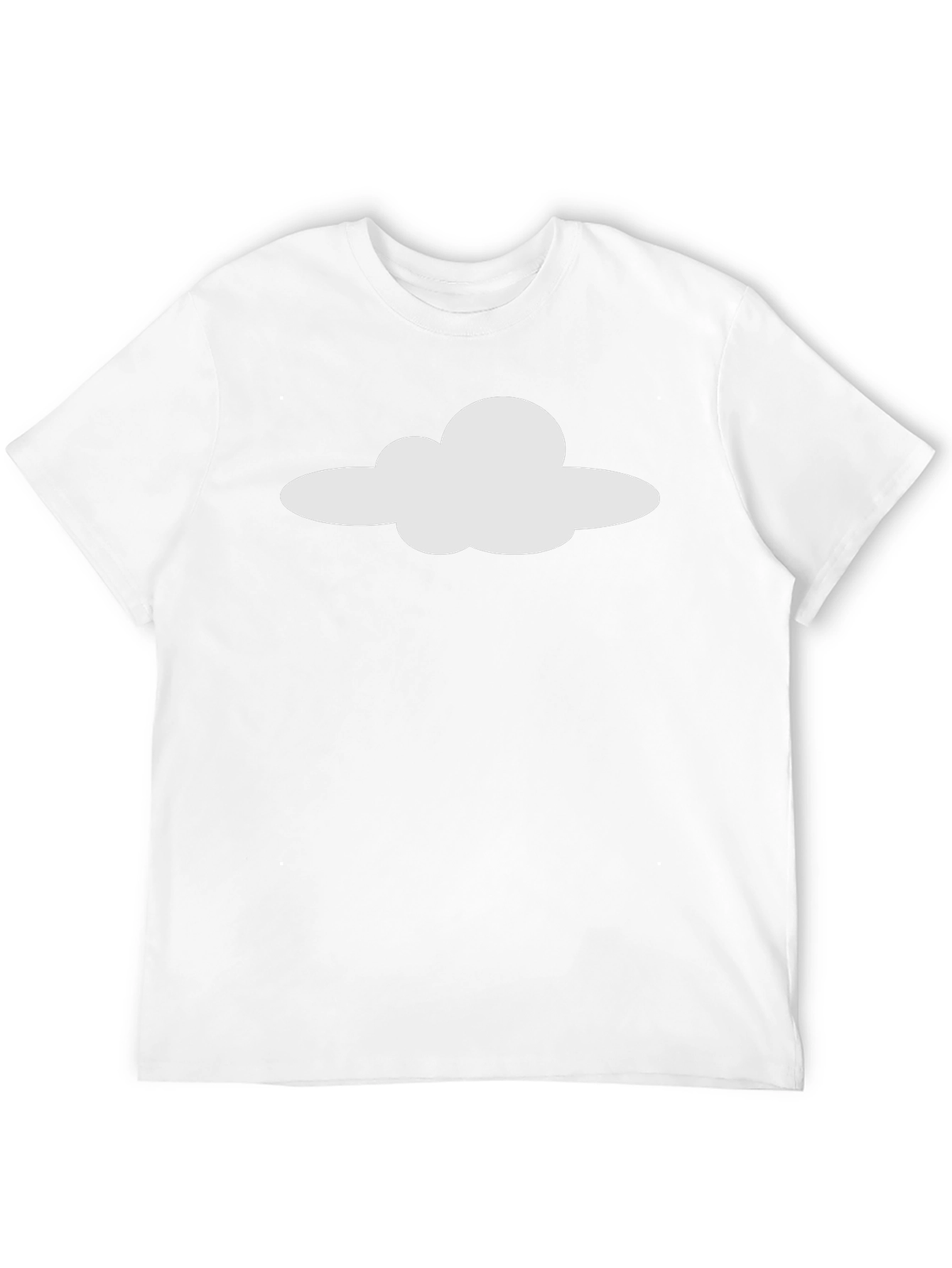 Cloud Graphic Tee - Stylish Black T-Shirt