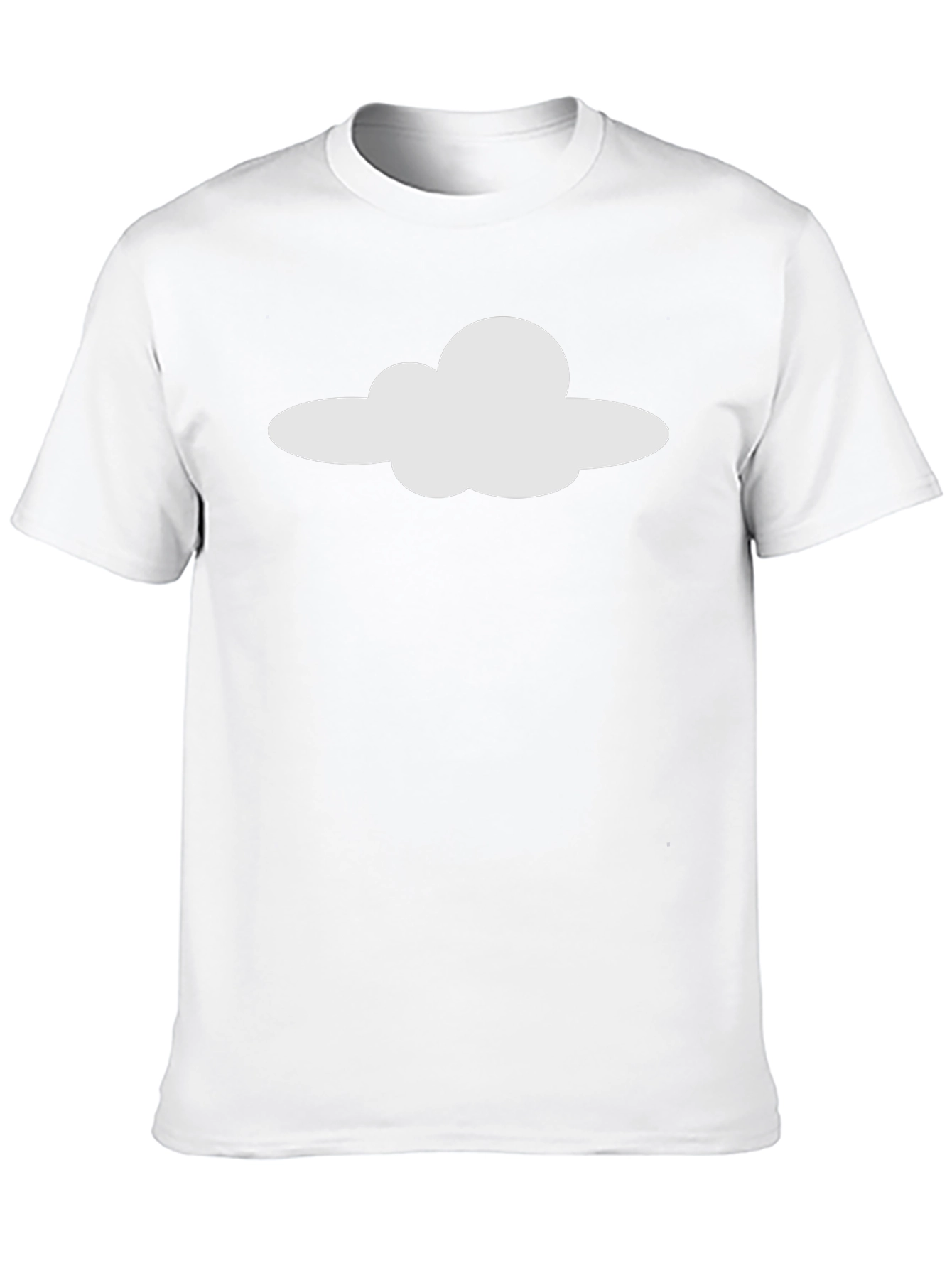Cloud Graphic Tee - Stylish Black T-Shirt