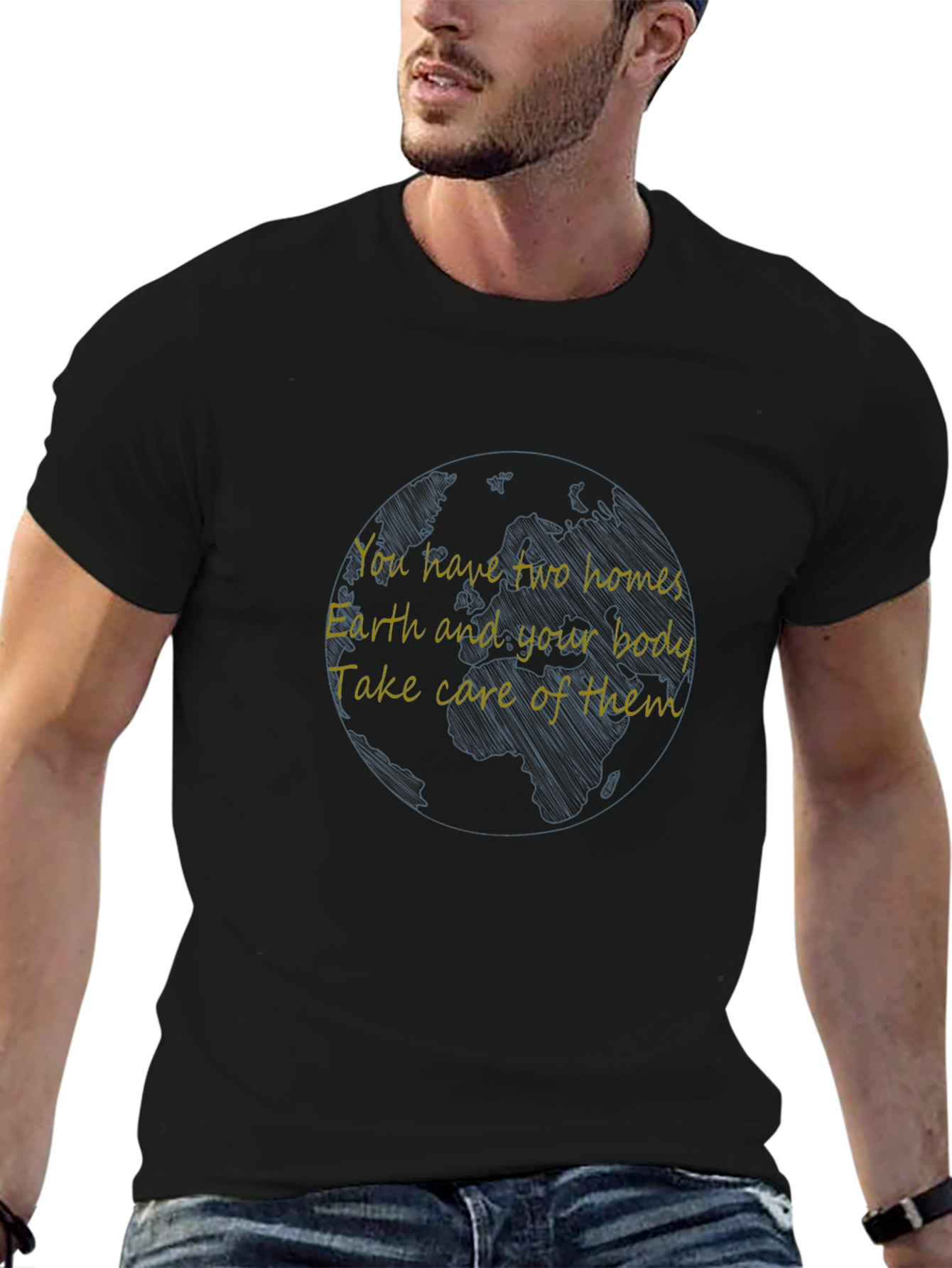 Earth Body Care T-Shirt - Two Homes Graphic Tee