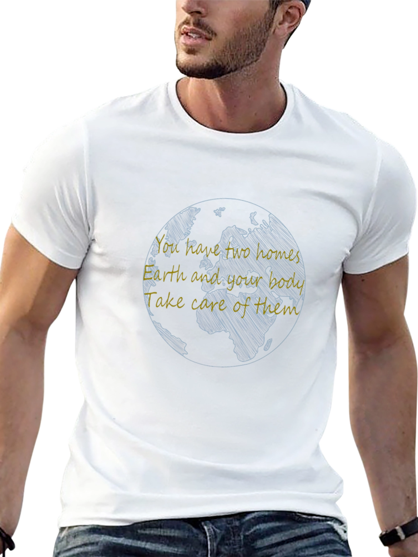 Earth Body Care T-Shirt - Two Homes Graphic Tee