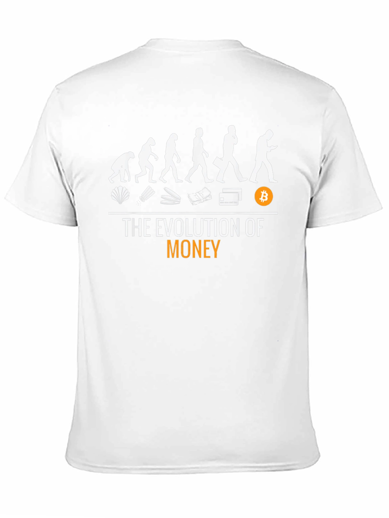 Evolution of Money Bitcoin T-Shirt