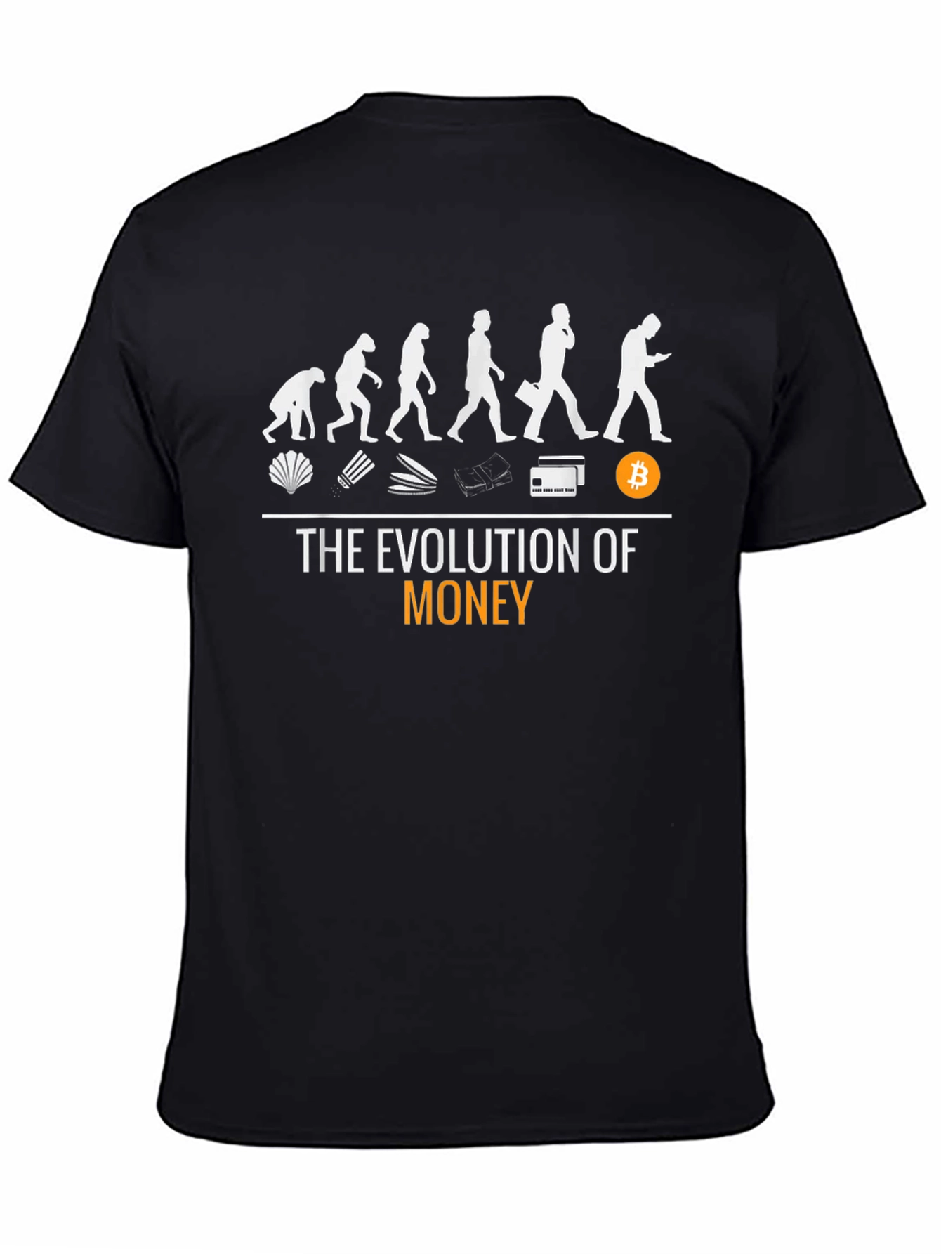 Evolution of Money Bitcoin T-Shirt