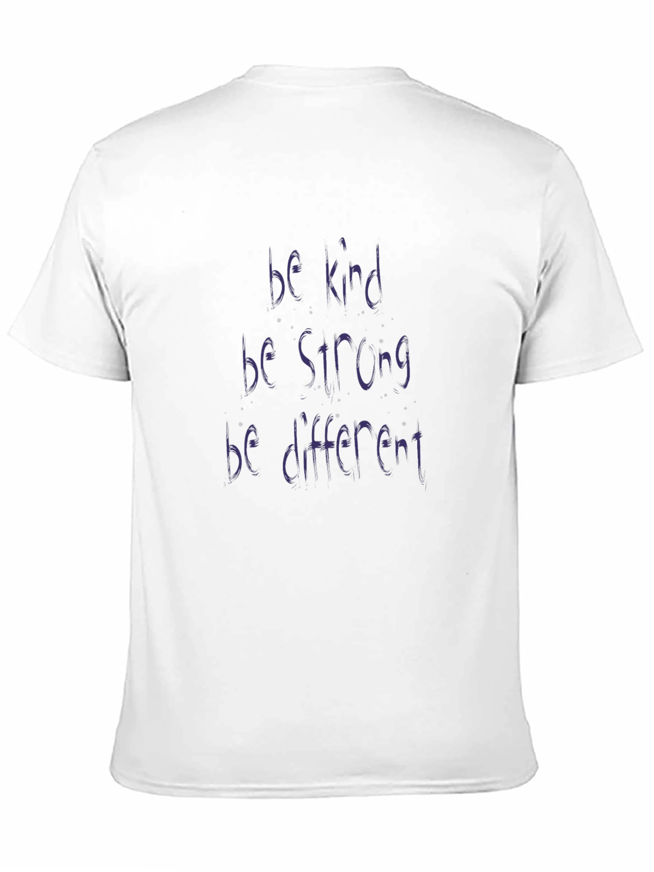 Be Kind Strong Different Black Tee