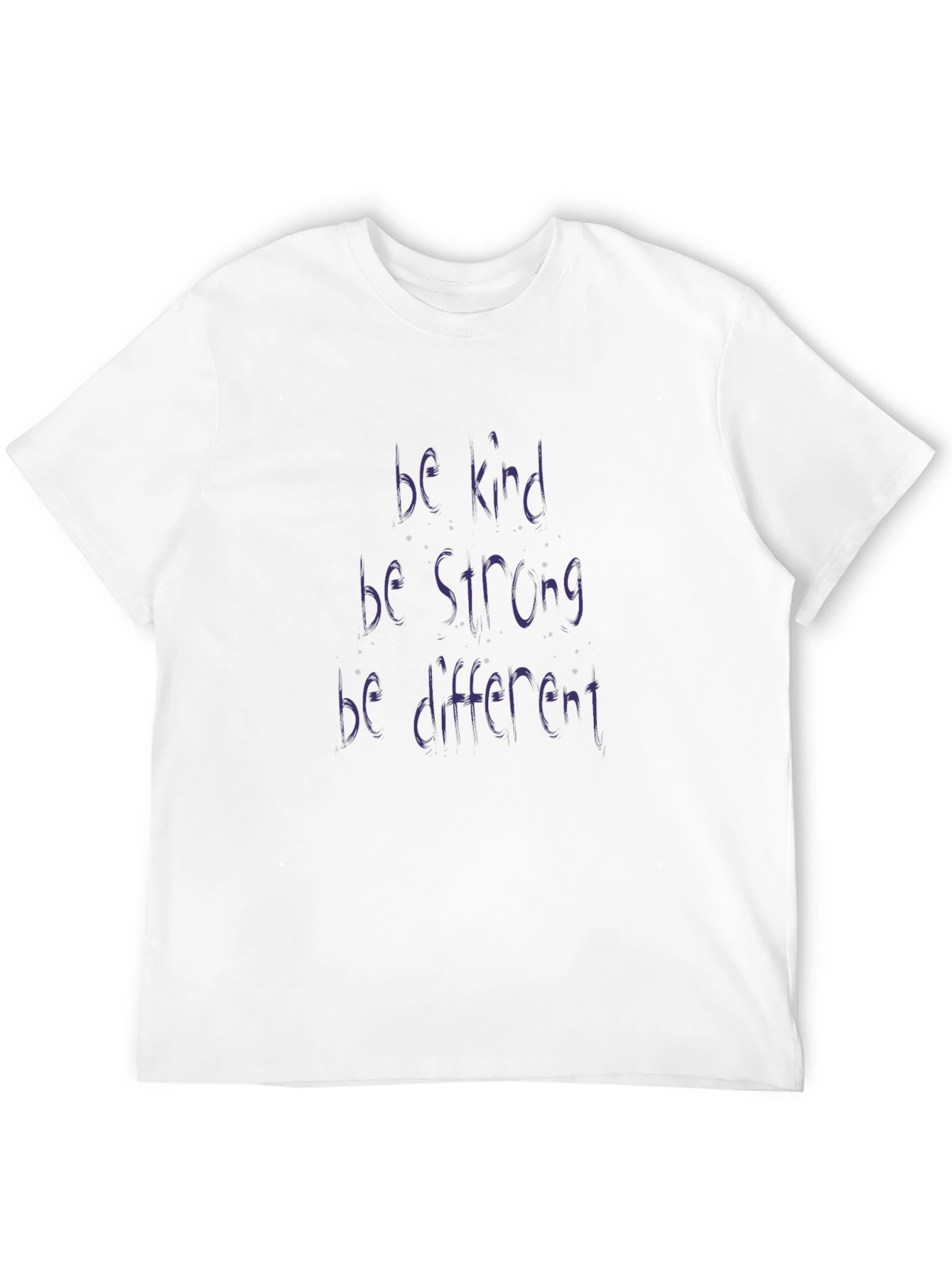 Be Kind Strong Different Black Tee