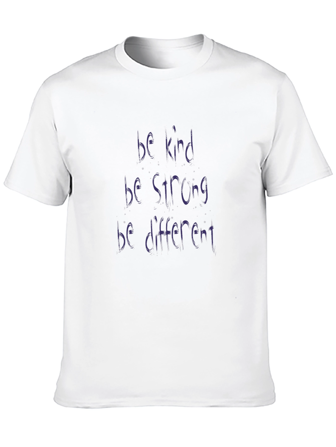 Be Kind Strong Different Black Tee