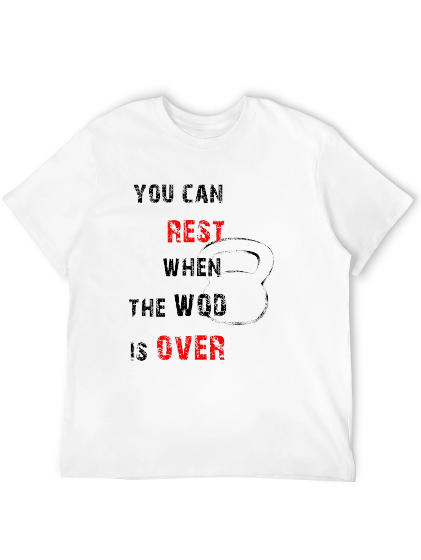 Workout Motivation Tee - Earn Your Rest