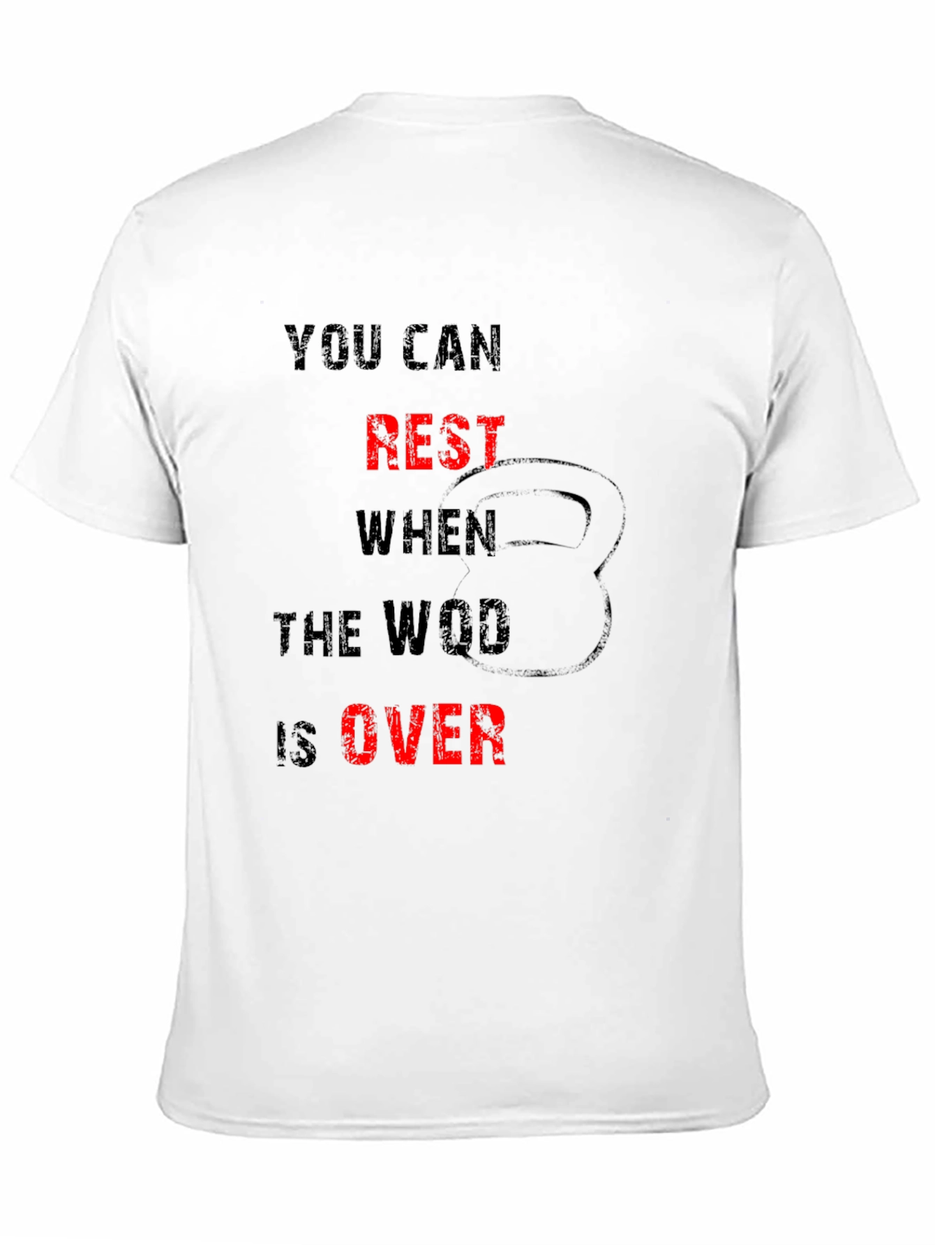 Workout Motivation Tee - Earn Your Rest
