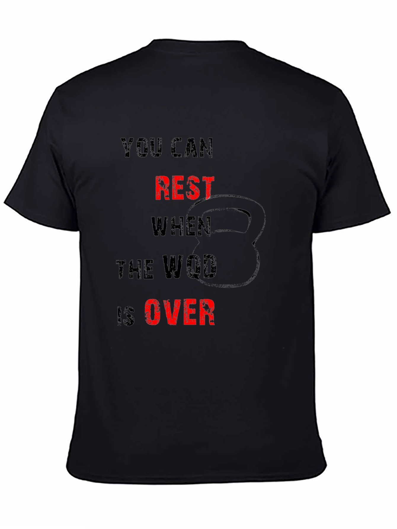 Workout Motivation Tee - Earn Your Rest