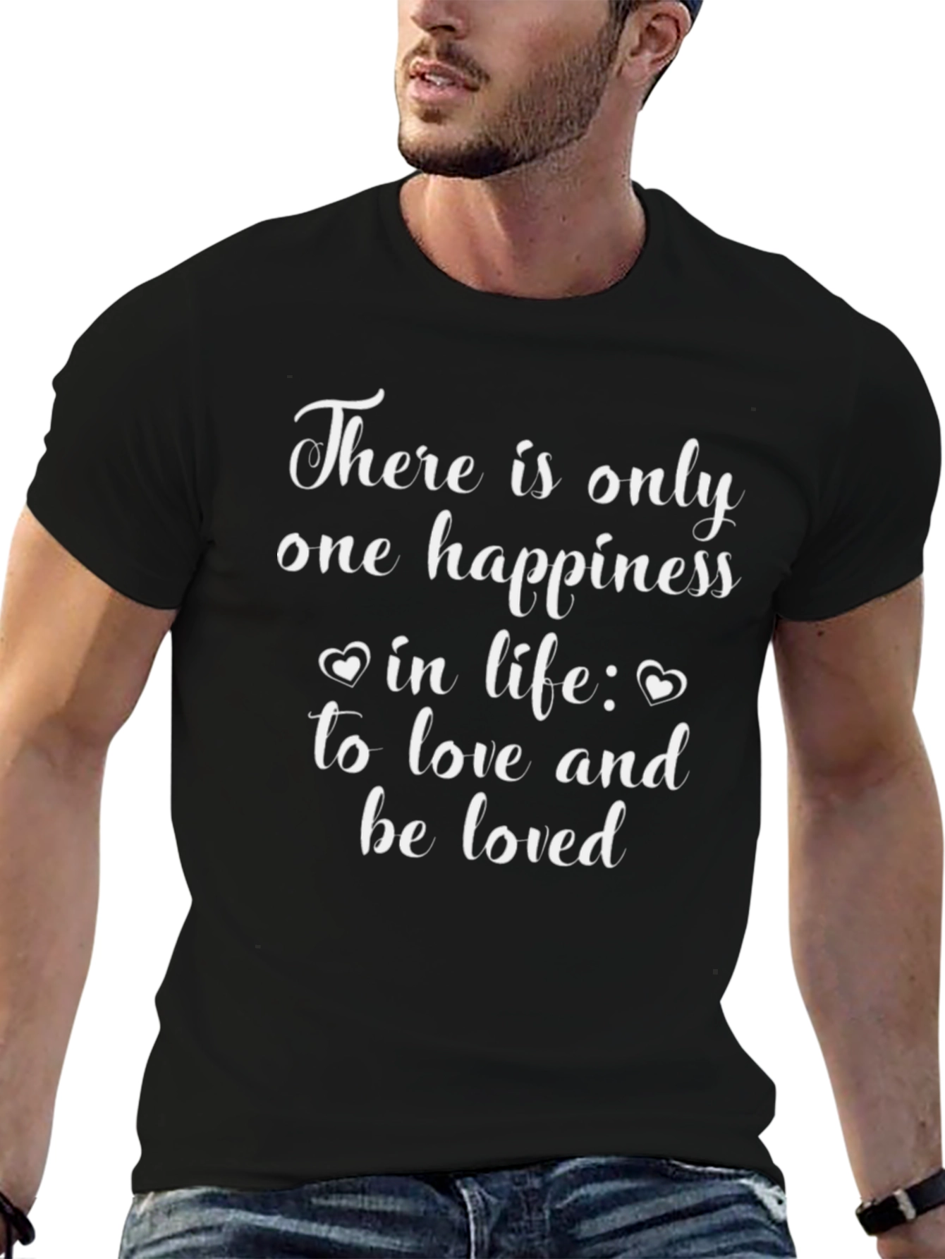 Love and Happiness Graphic Tee