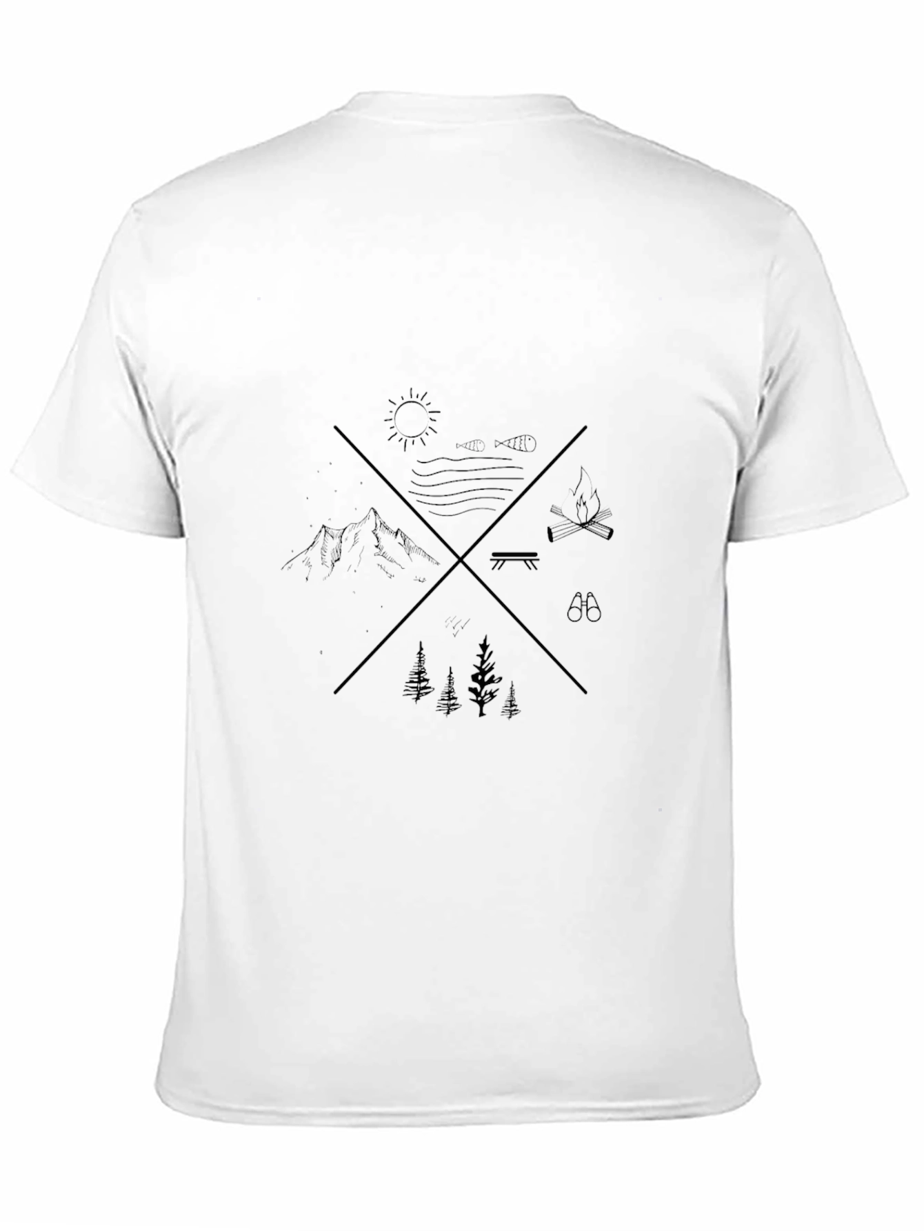 Outdoor Adventure Graphic Tee - Nature Lover T-Shirt