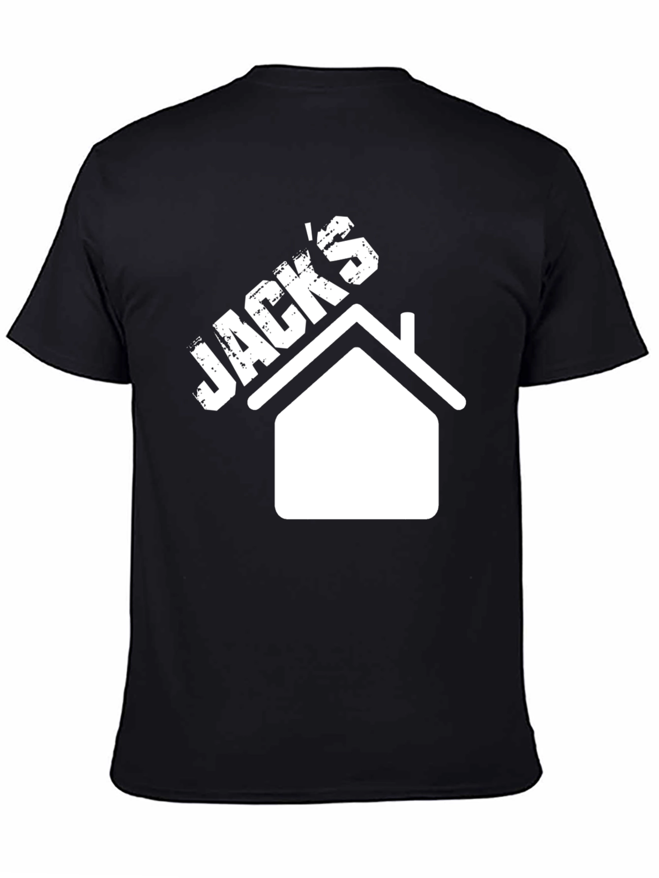 Jacks House Black Graphic T-Shirt