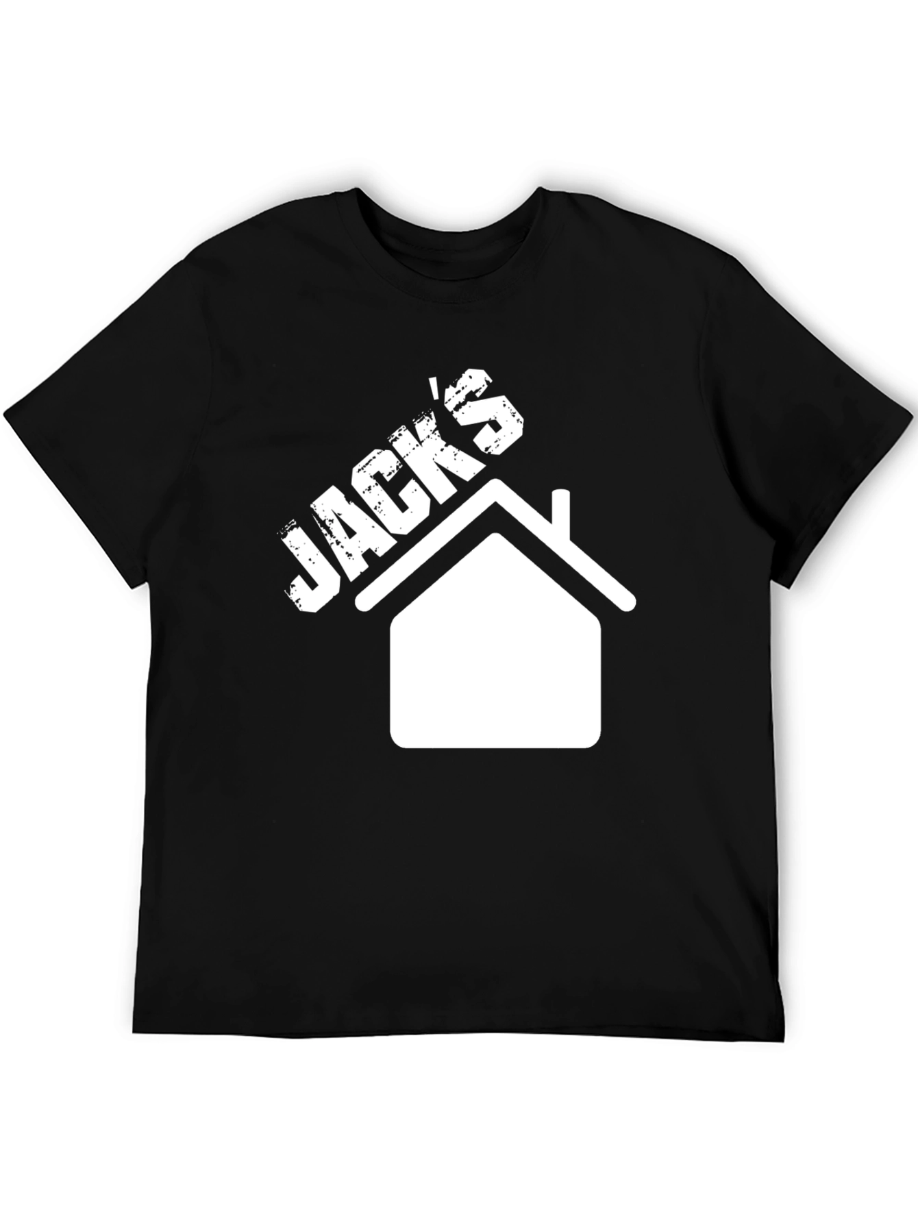 Jacks House Black Graphic T-Shirt
