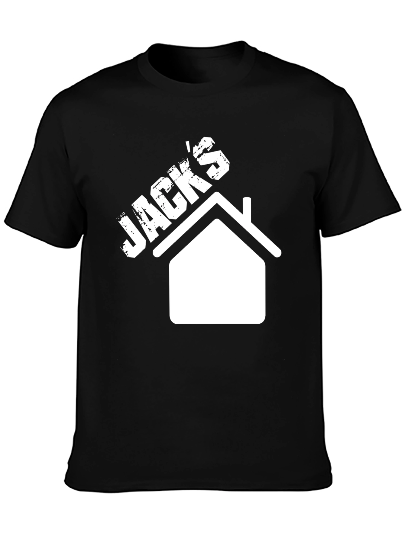 Jacks House Black Graphic T-Shirt