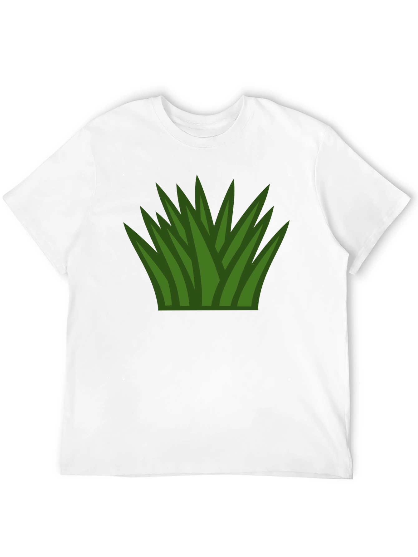 Grass Graphic T-Shirt - Black Cotton Tee