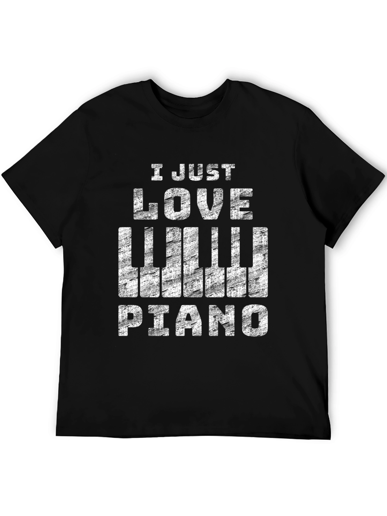 I Just Love Piano T-Shirt - Music Lover Tee