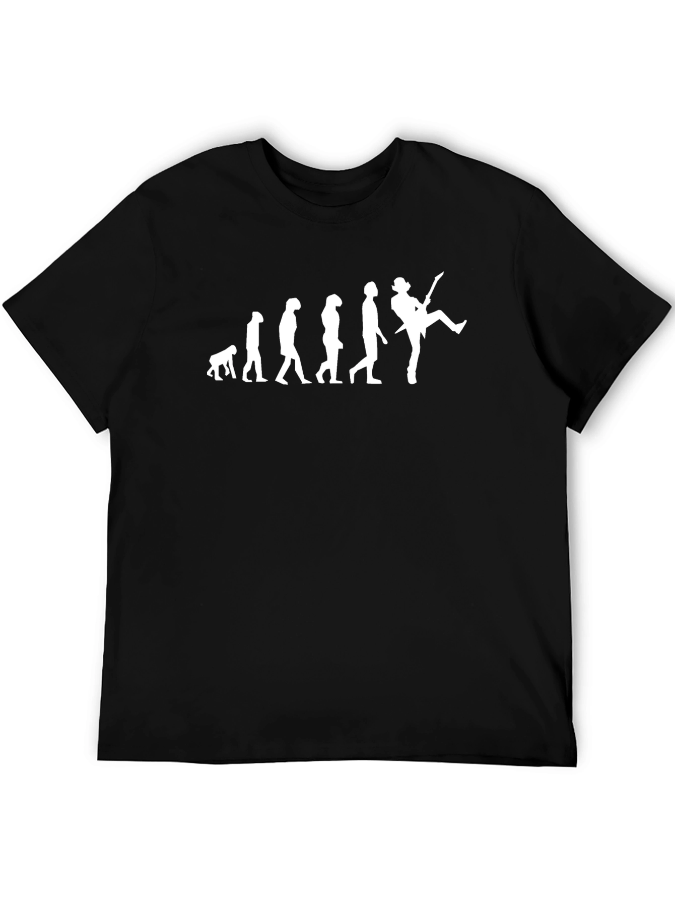 Evolution of Guitarist T-Shirt - Funny Music Tee