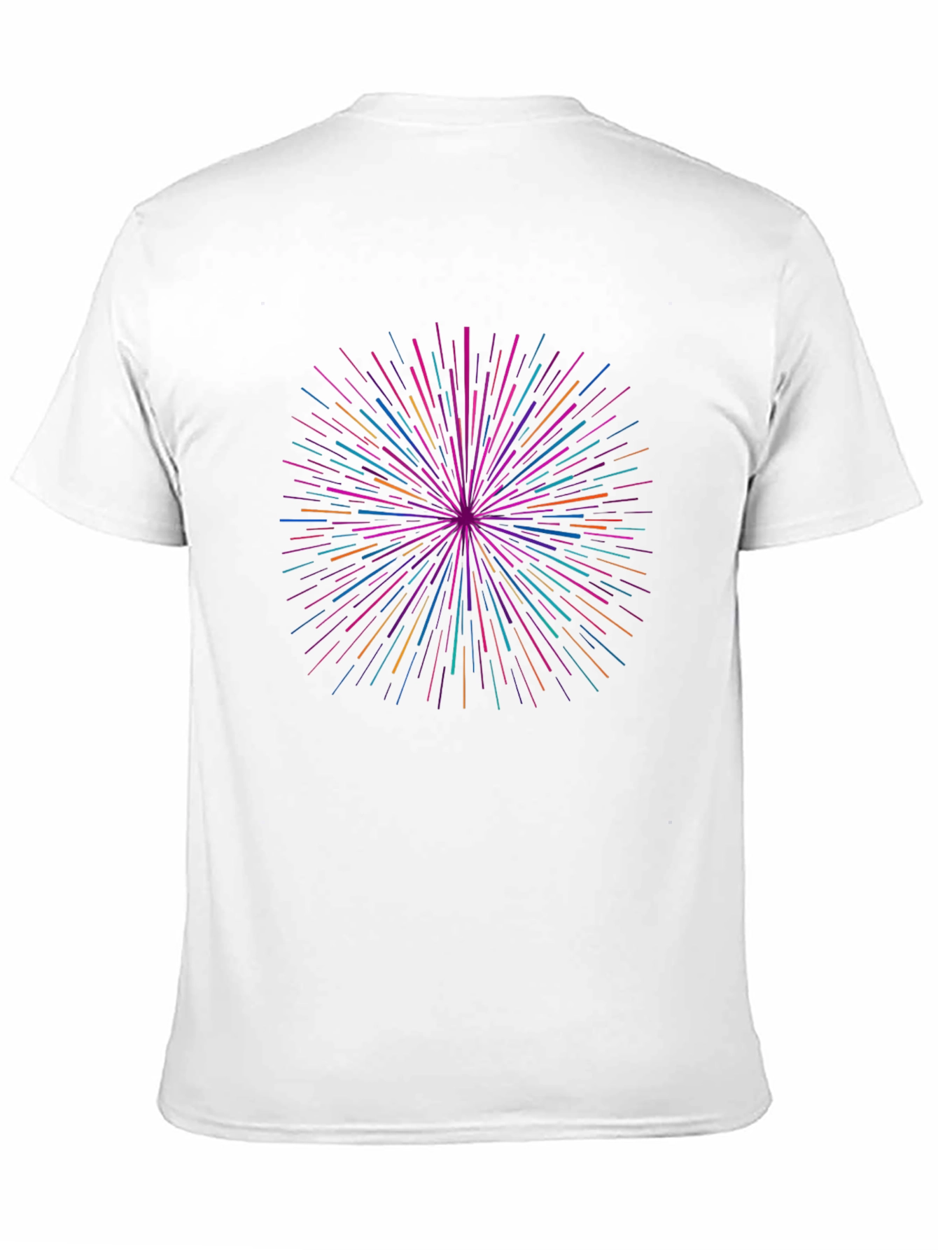 Starburst Graphic Black T-Shirt