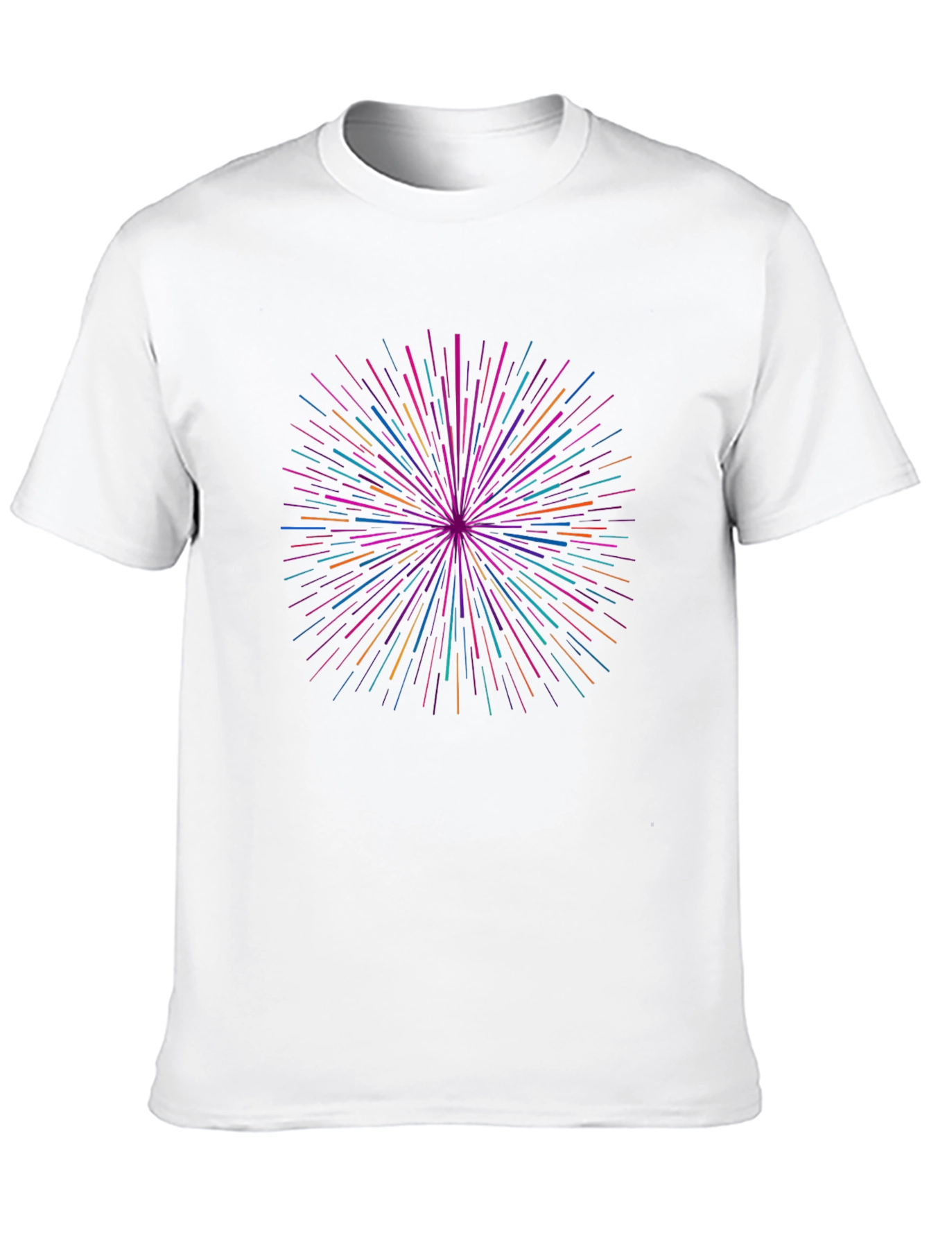 Starburst Graphic Black T-Shirt