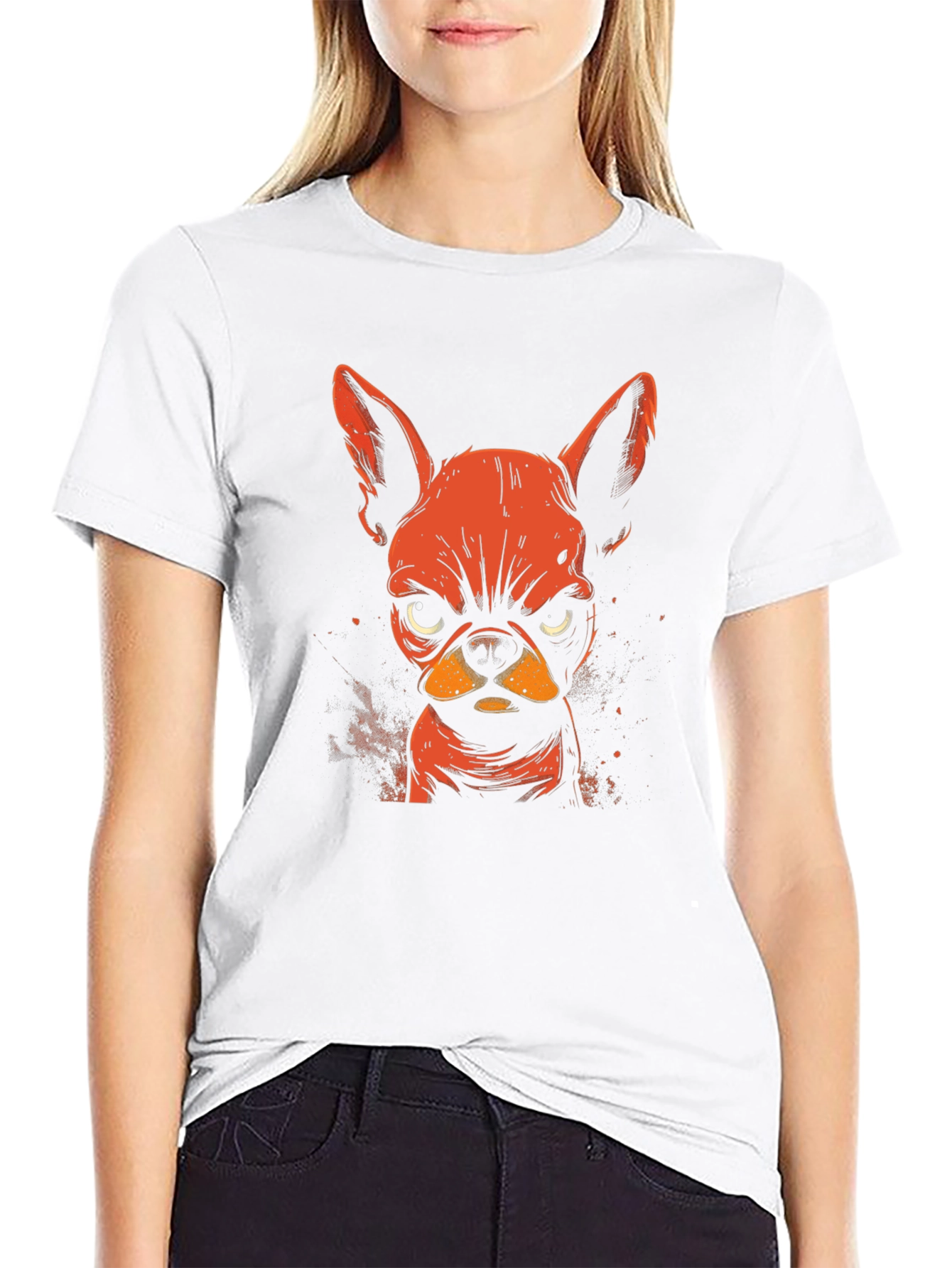Angry Dog Graphic T-Shirt - Bold & Unique