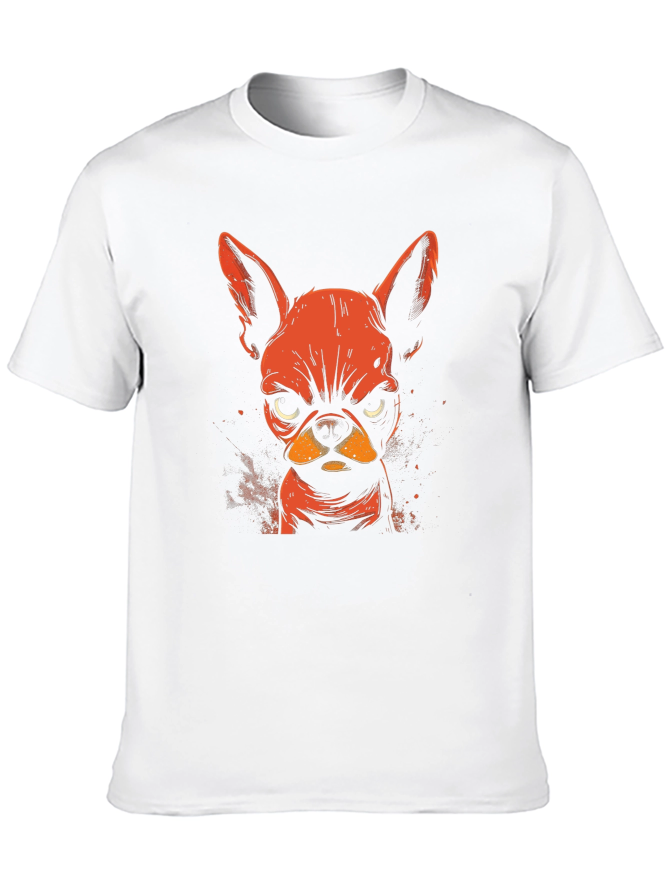 Angry Dog Graphic T-Shirt - Bold & Unique