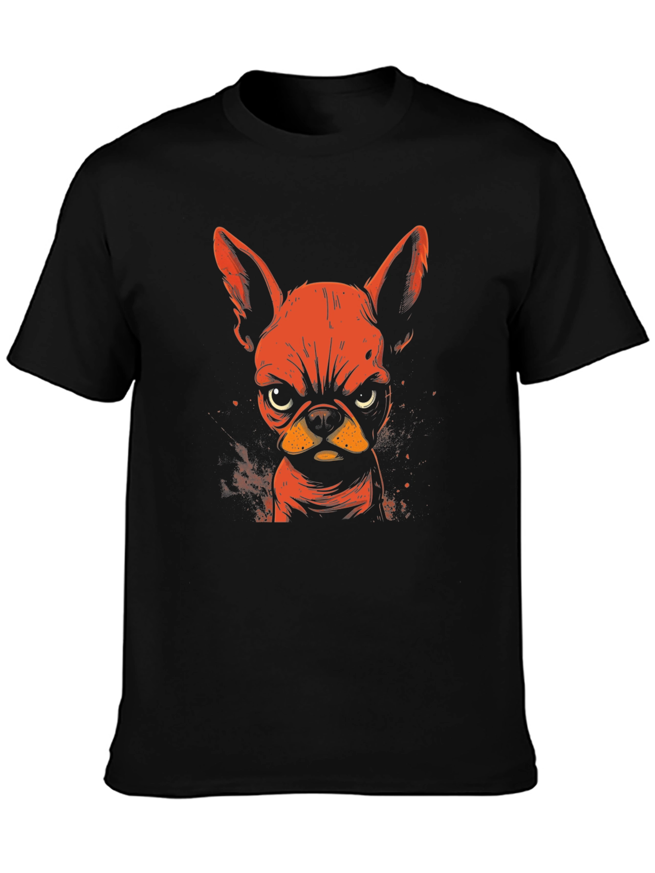 Angry Dog Graphic T-Shirt - Bold & Unique
