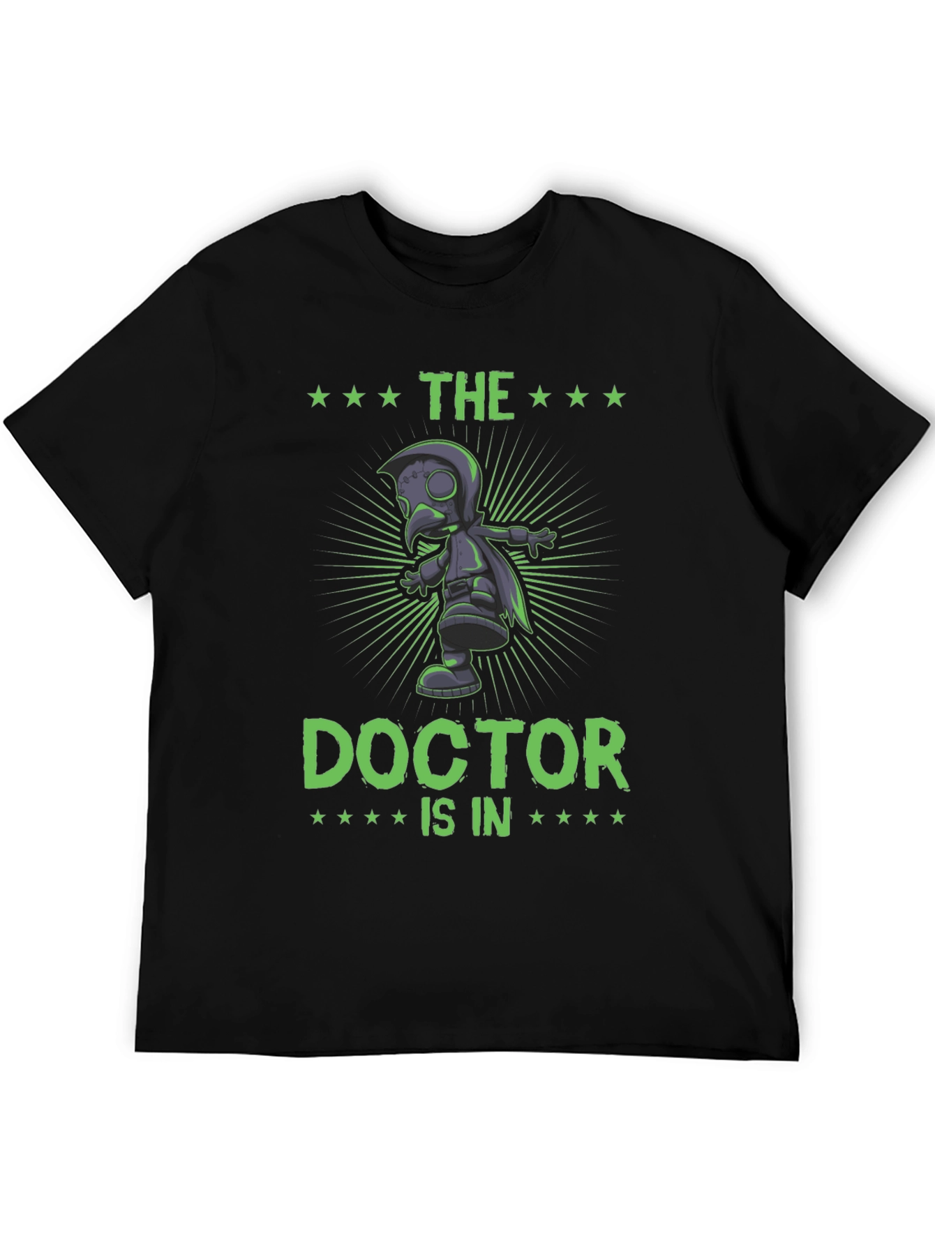The Doctor Is In Plague Doctor T-Shirt