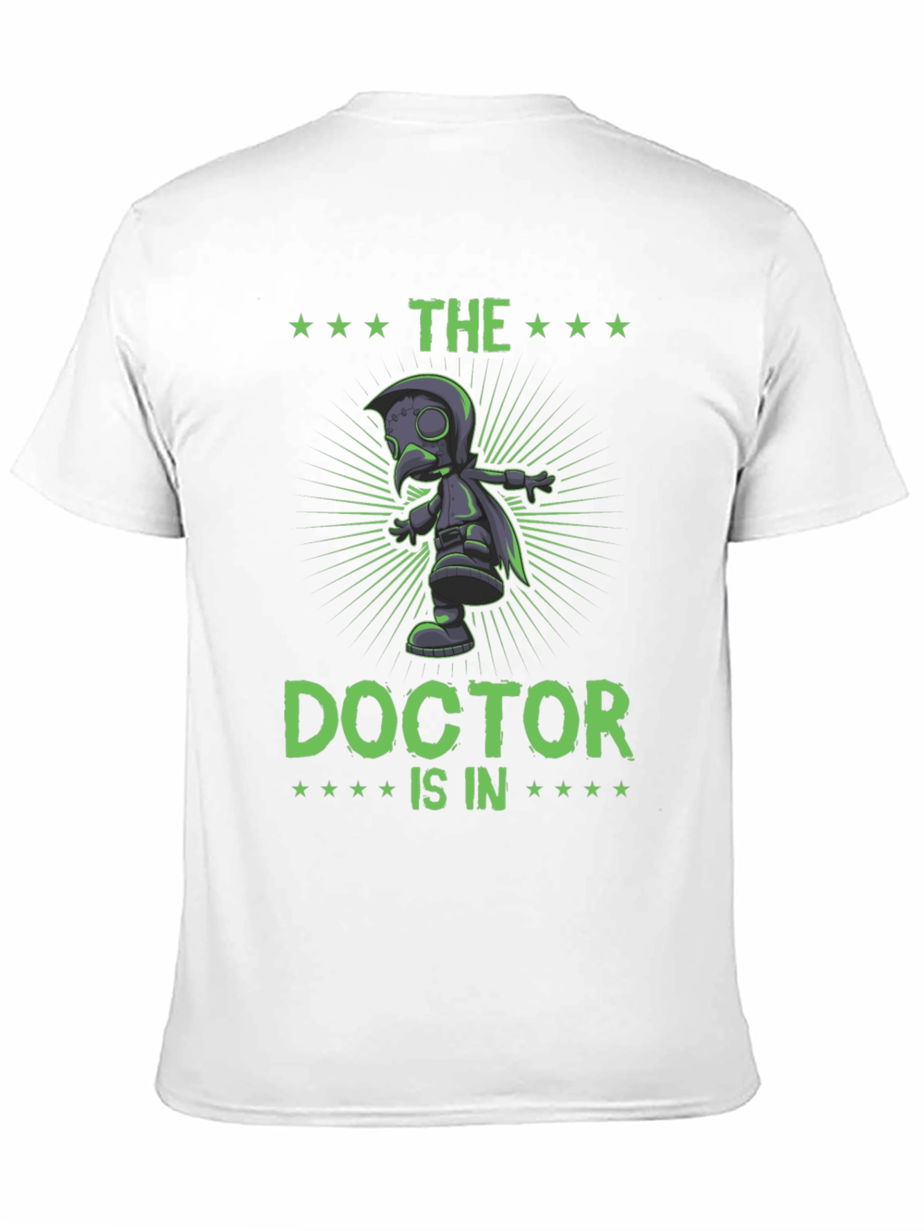 The Doctor Is In Plague Doctor T-Shirt