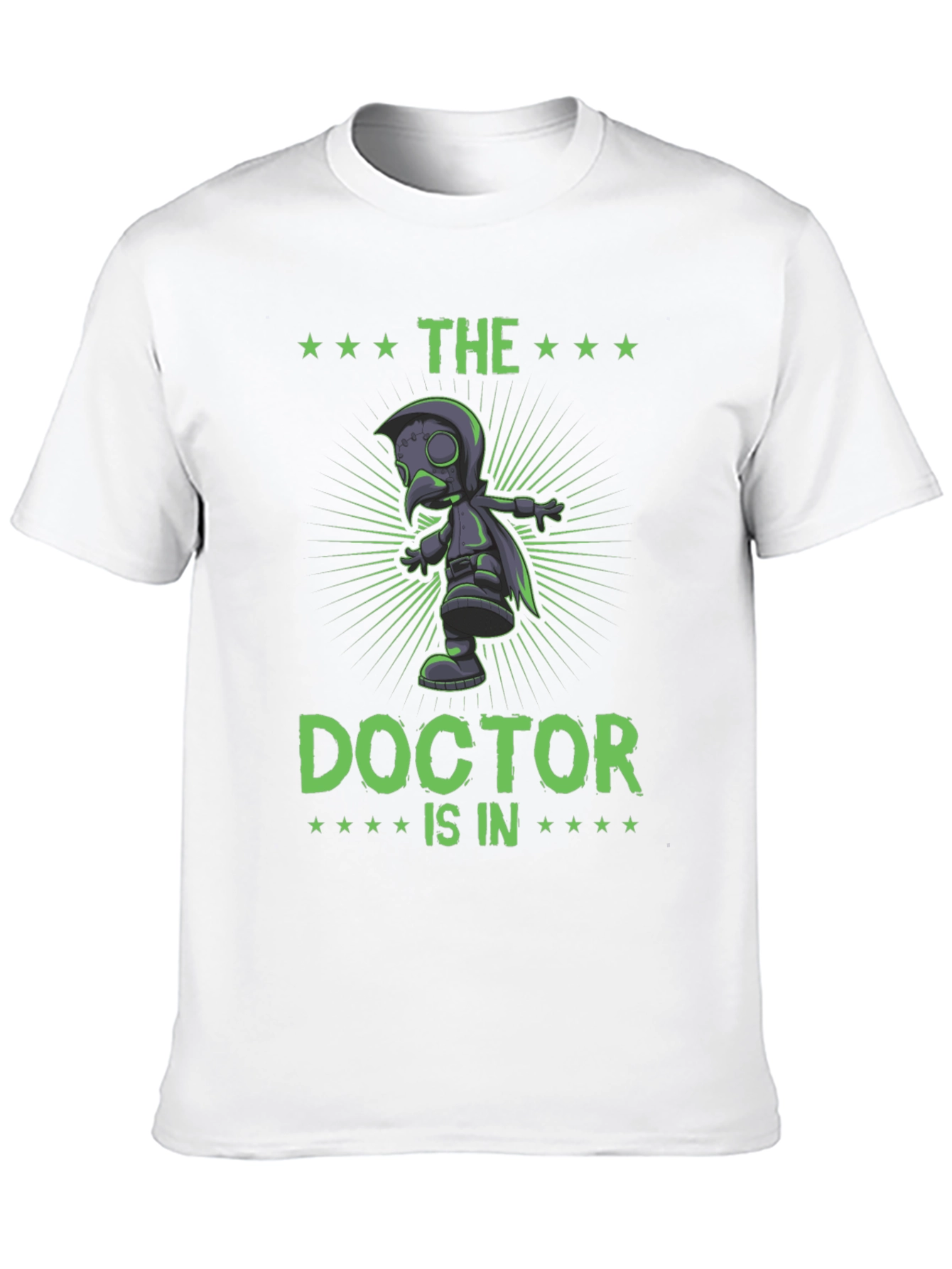 The Doctor Is In Plague Doctor T-Shirt