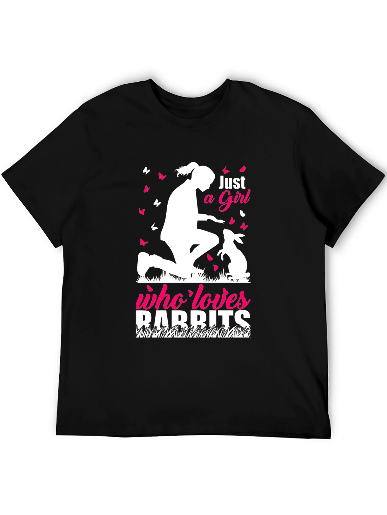 Just a Girl Who Loves Rabbits T-Shirt