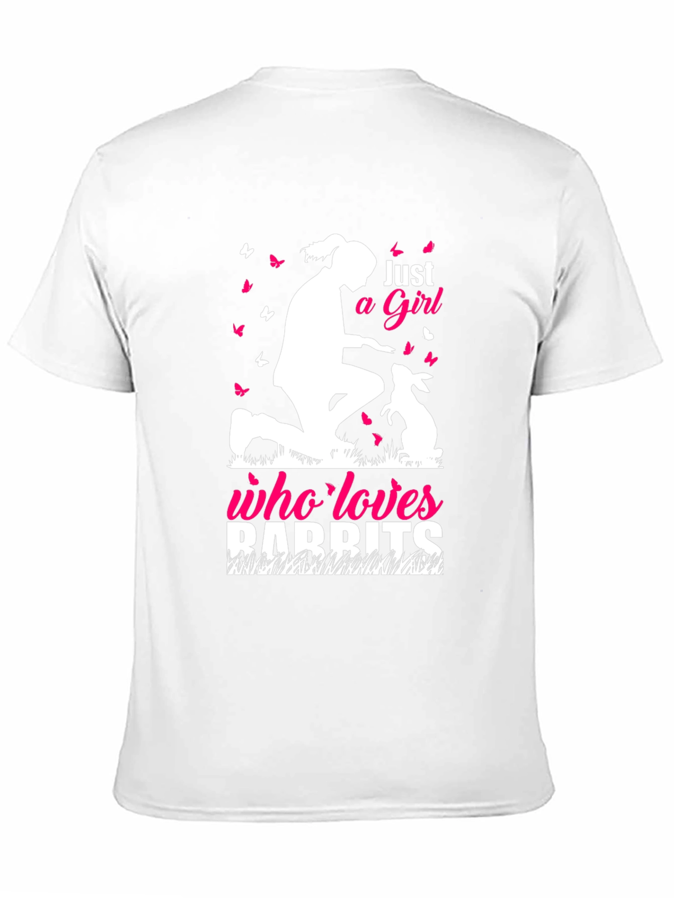 Just a Girl Who Loves Rabbits T-Shirt