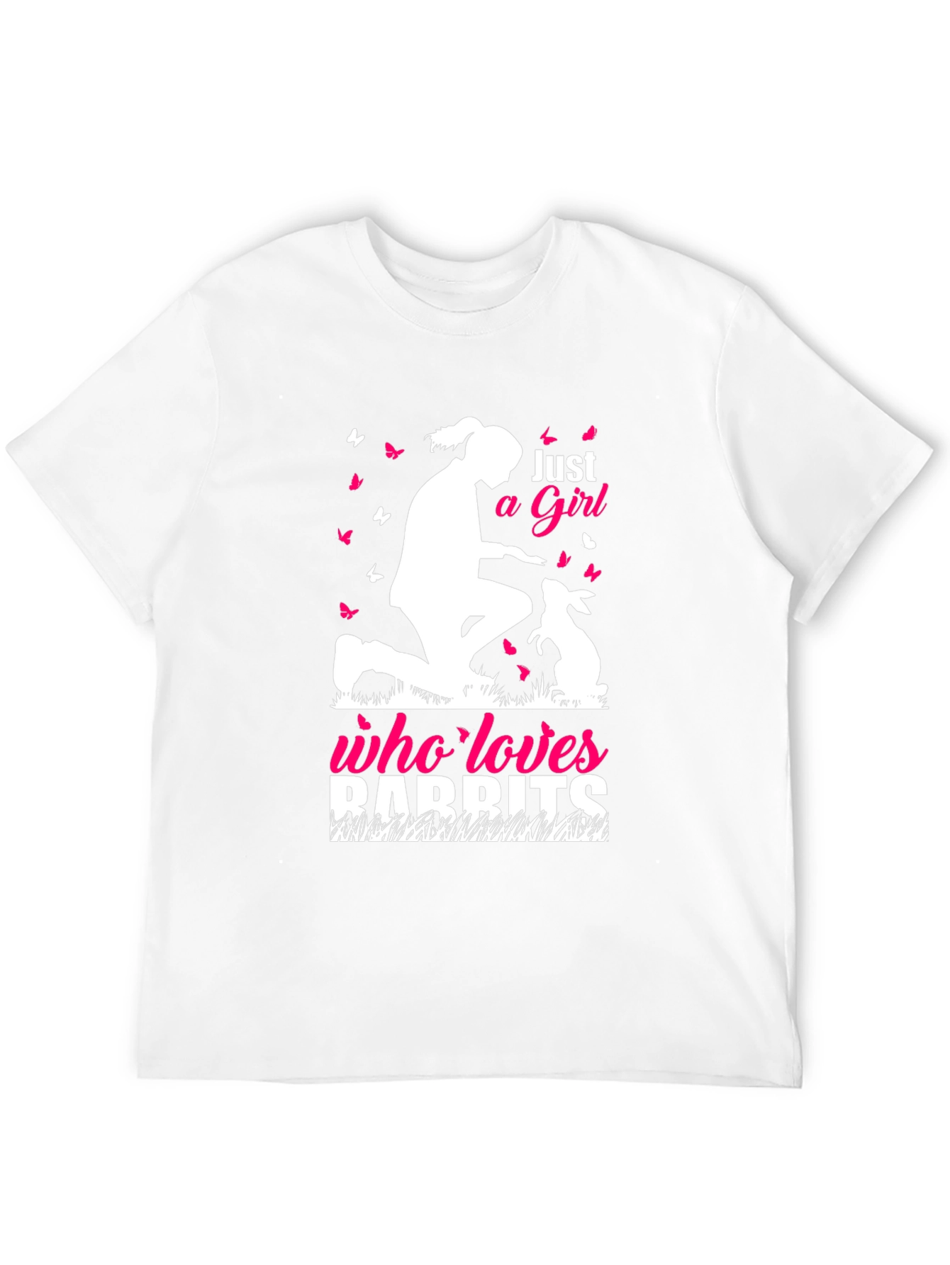 Just a Girl Who Loves Rabbits T-Shirt