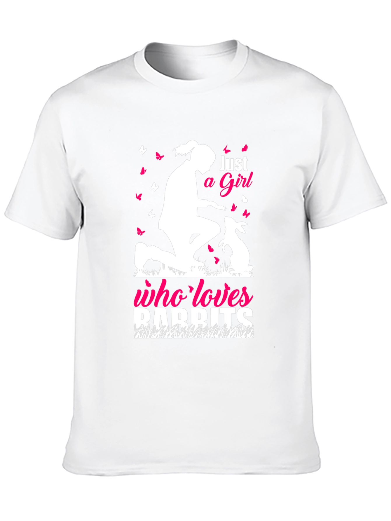 Just a Girl Who Loves Rabbits T-Shirt