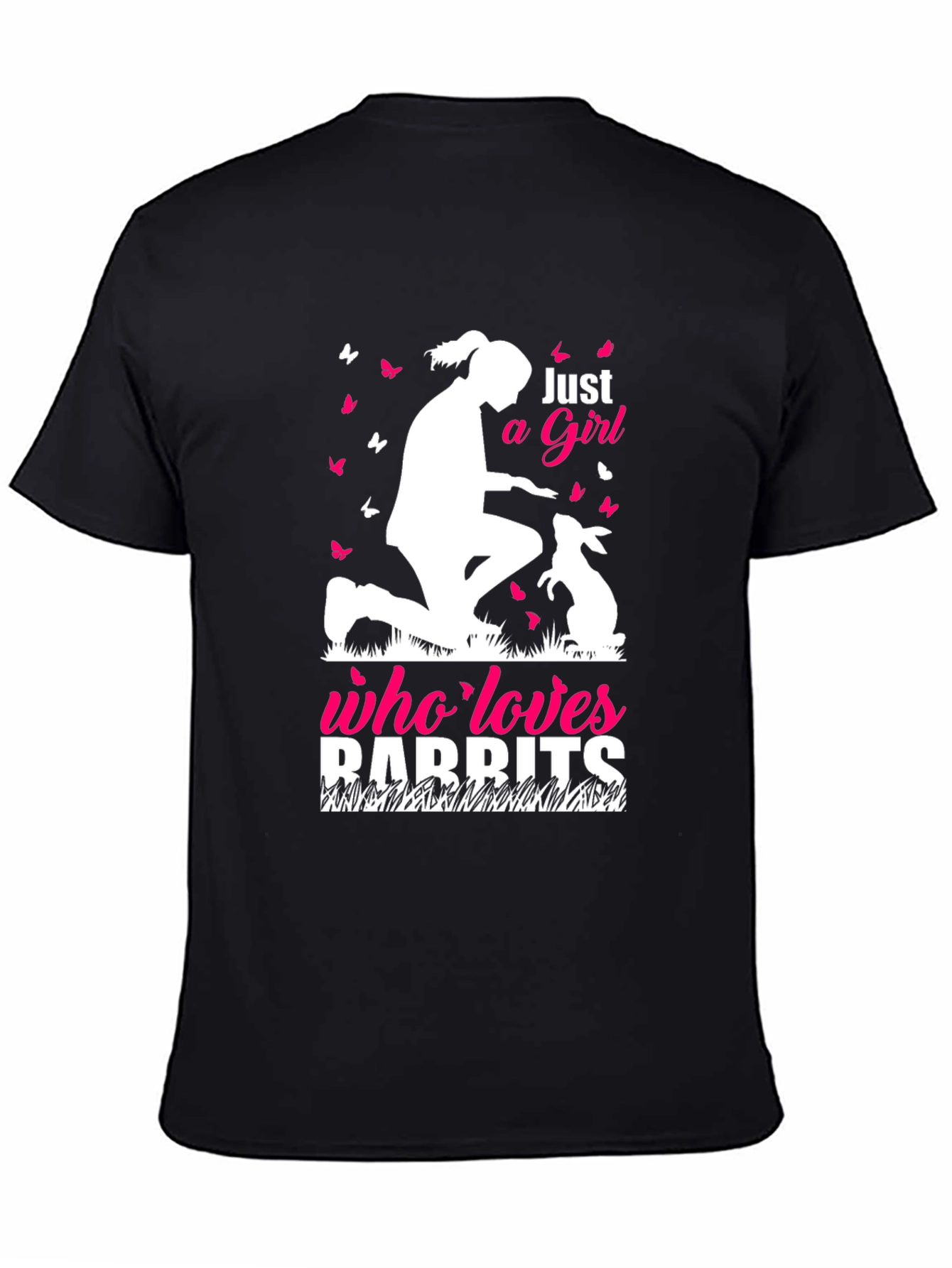 Just a Girl Who Loves Rabbits T-Shirt