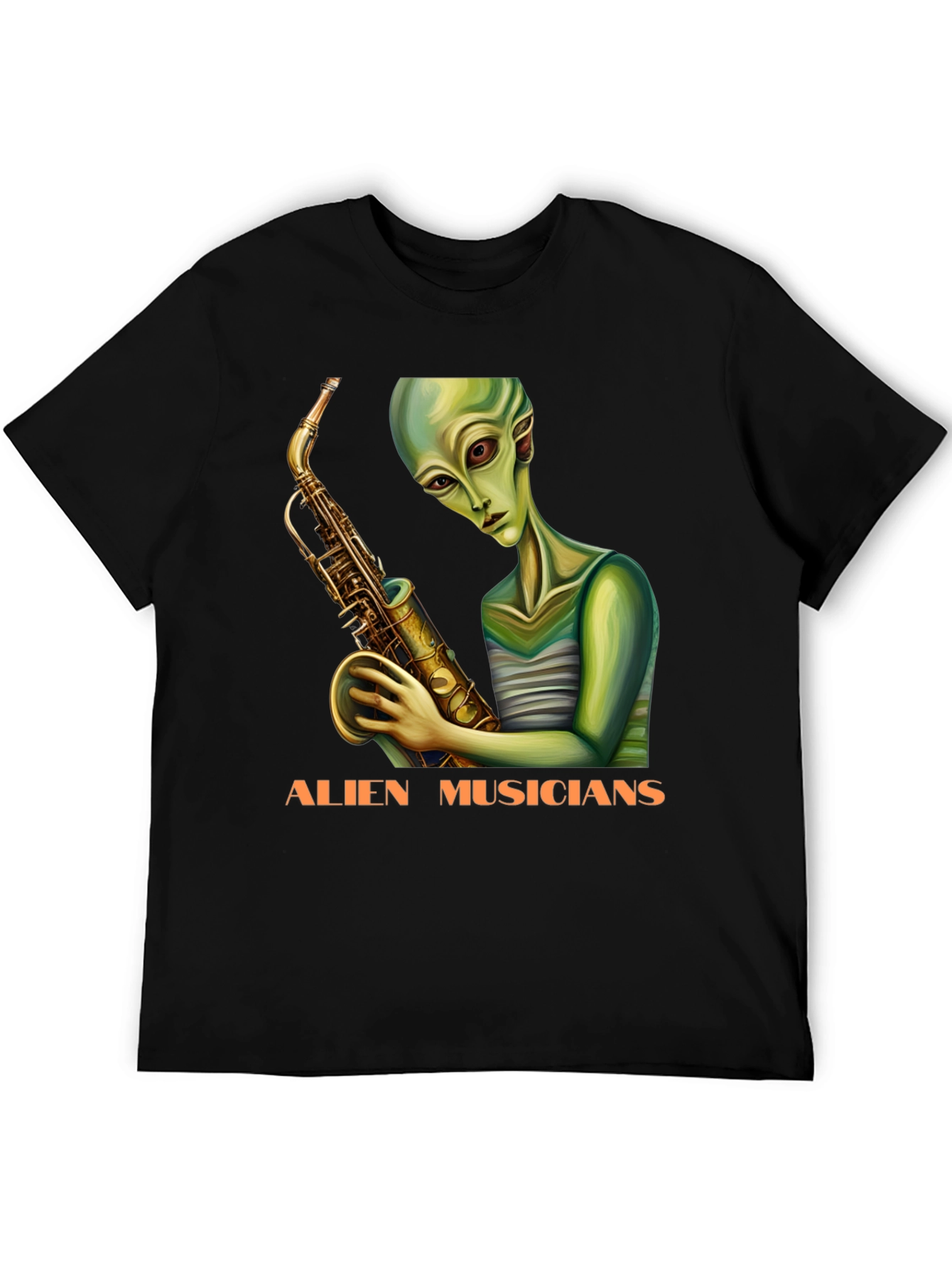 Alien Musicians Graphic T-Shirt
