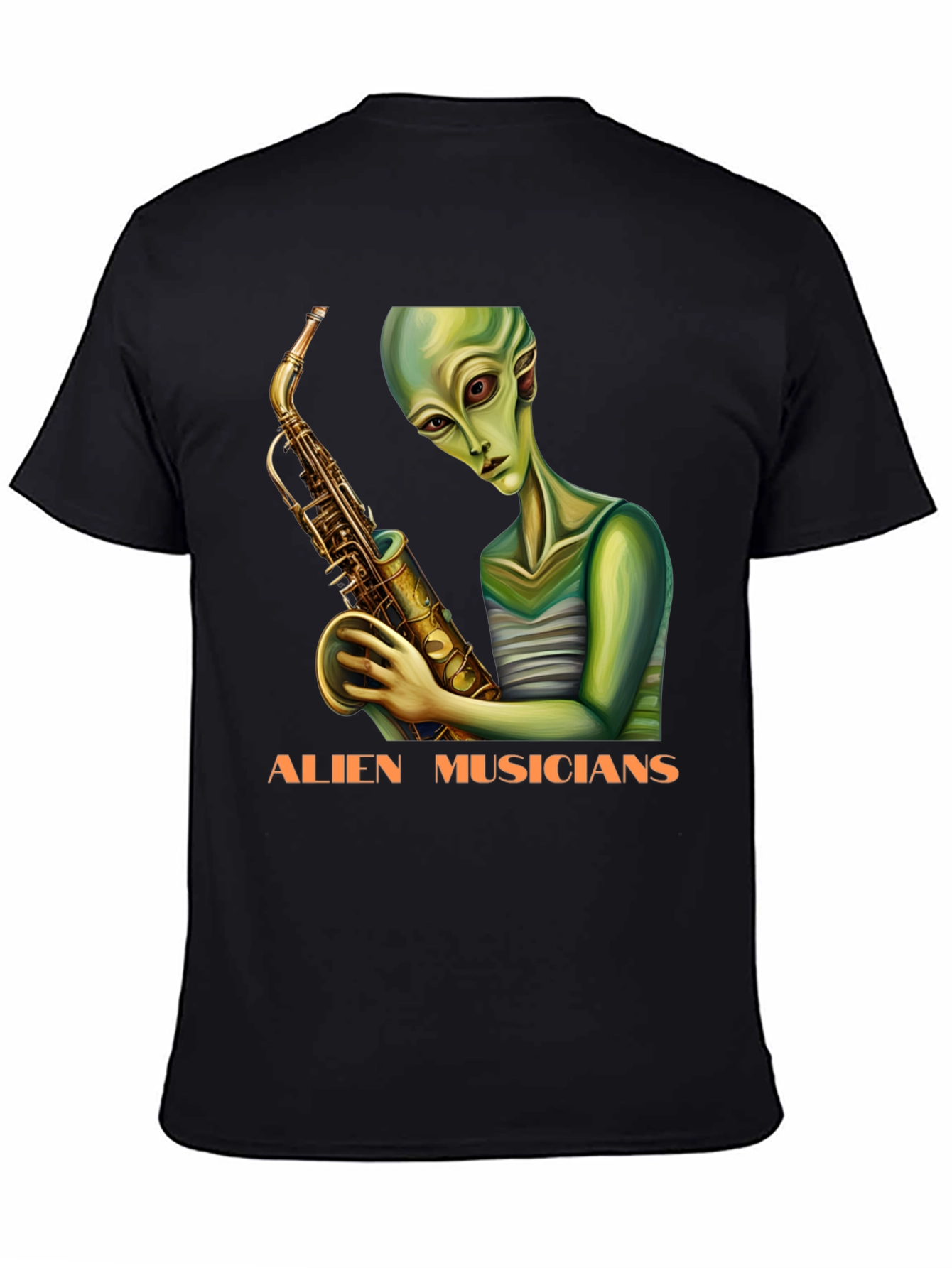Alien Musicians Graphic T-Shirt