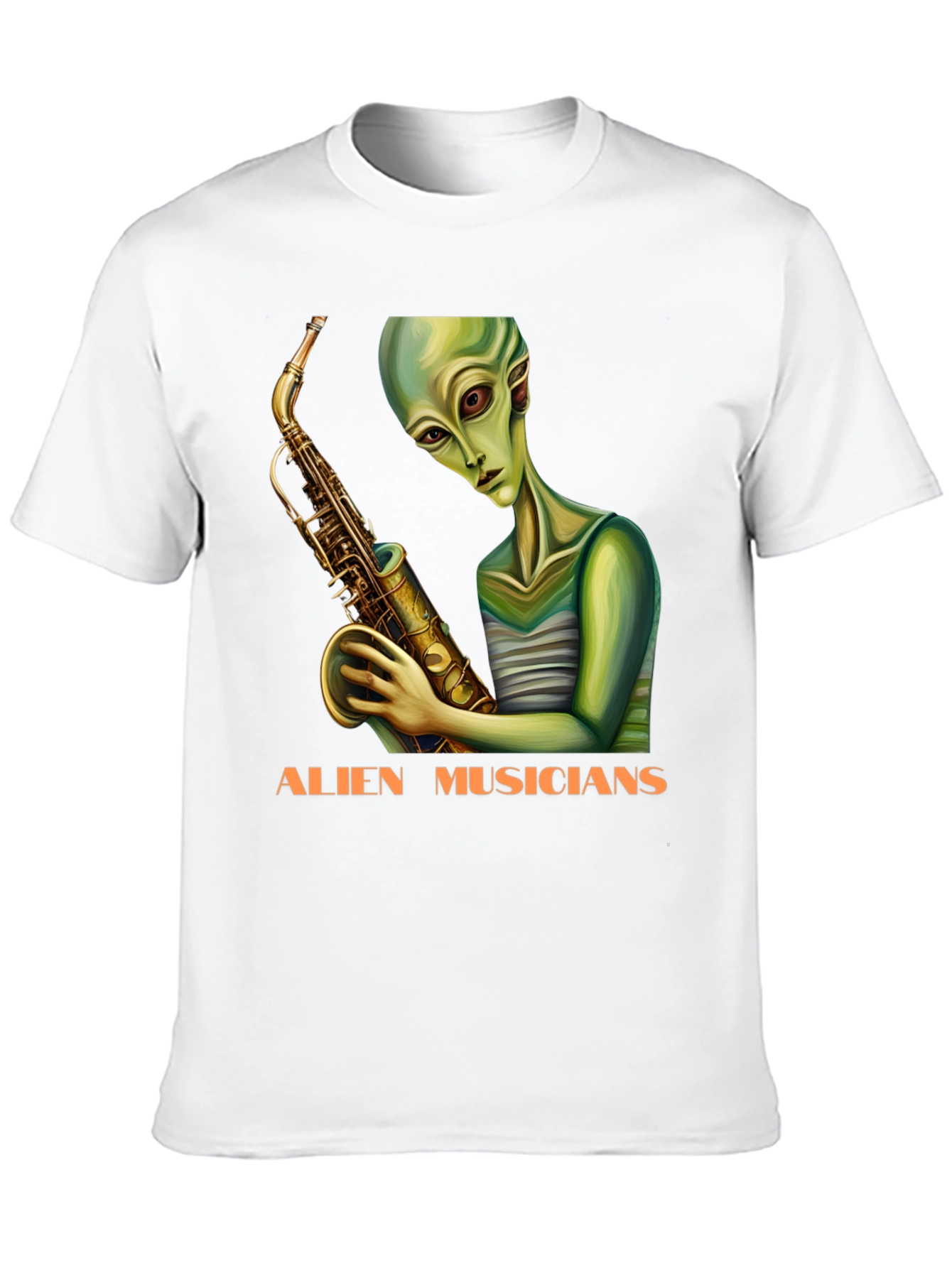 Alien Musicians Graphic T-Shirt