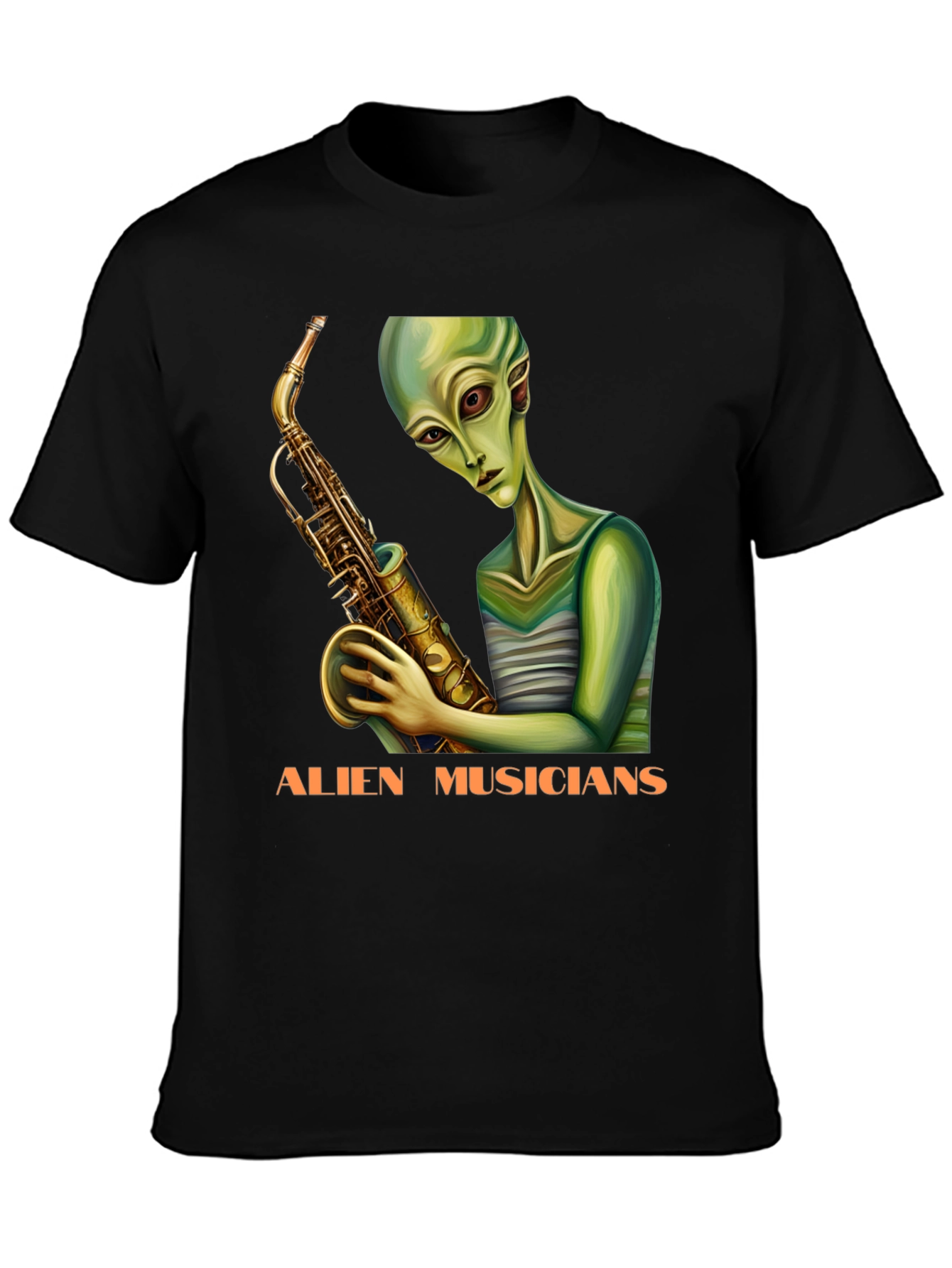 Alien Musicians Graphic T-Shirt
