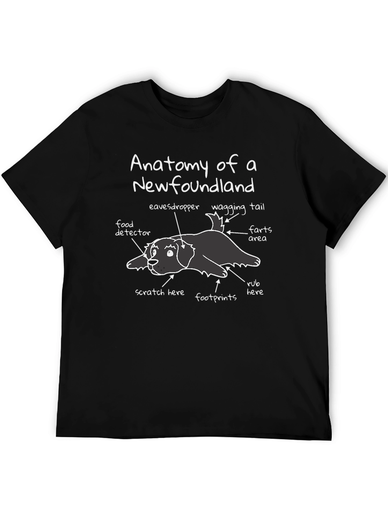Anatomy of a Newfoundland T-Shirt