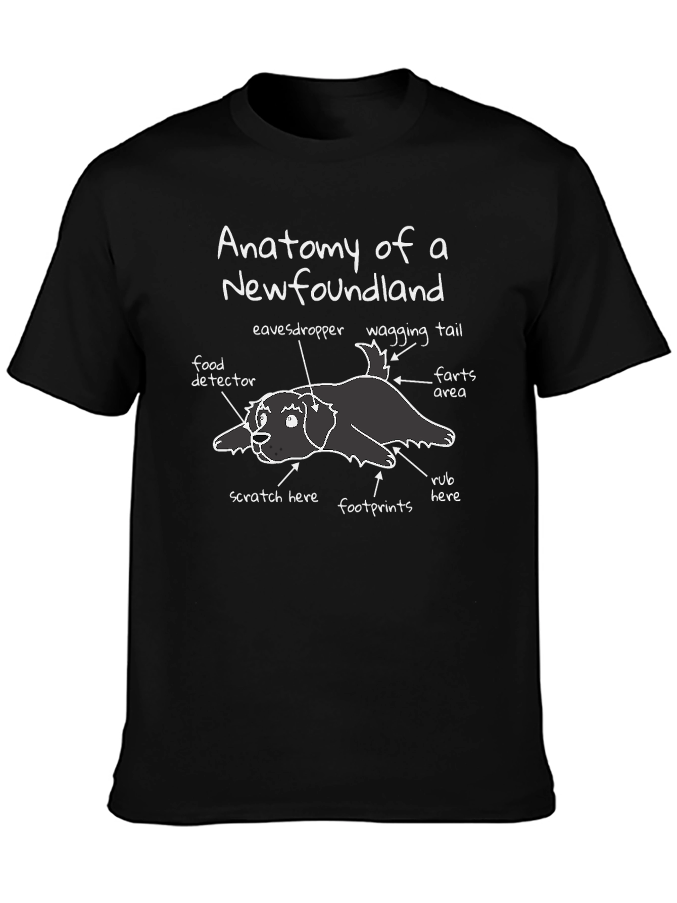 Anatomy of a Newfoundland T-Shirt