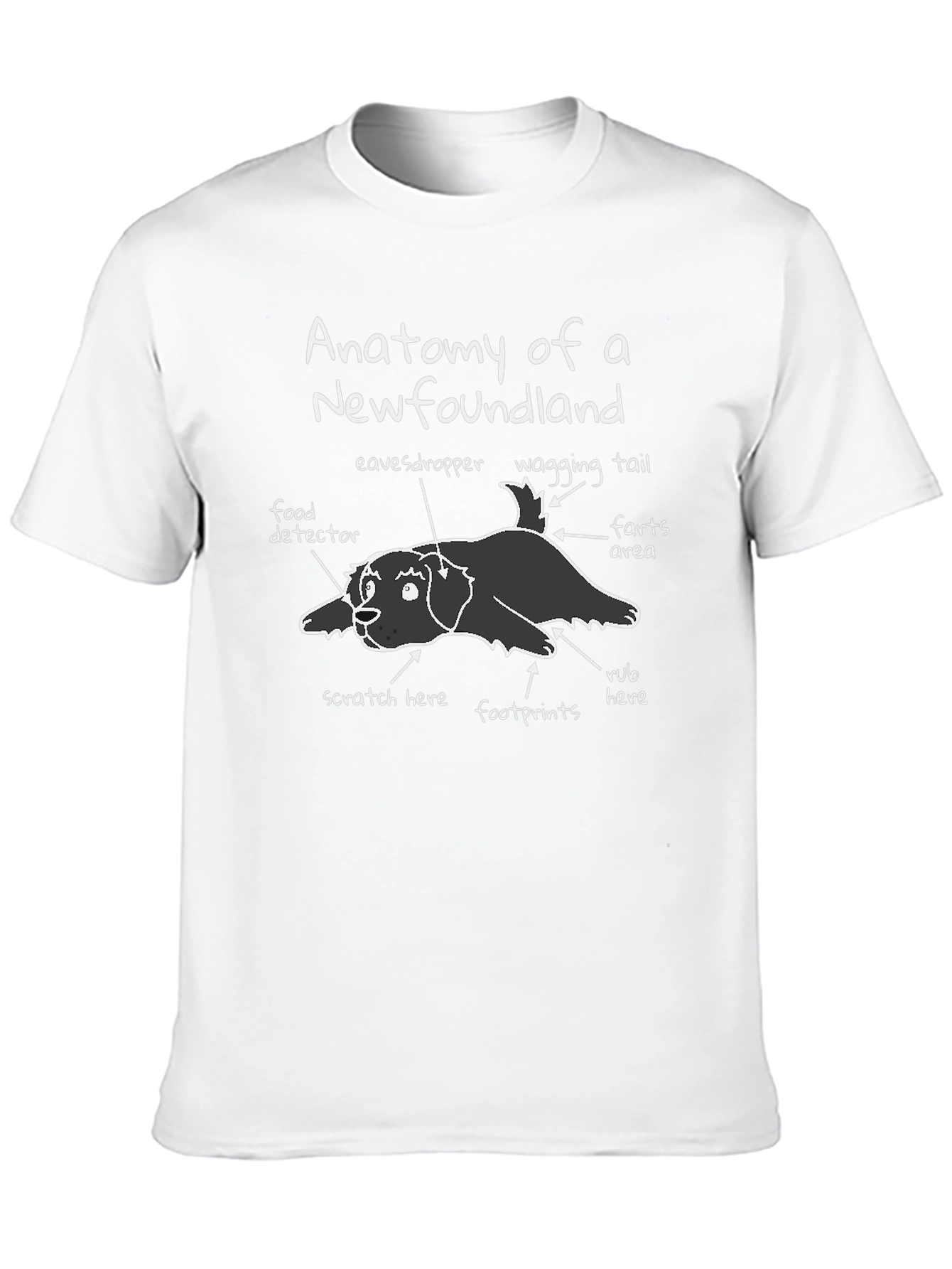 Anatomy of a Newfoundland T-Shirt