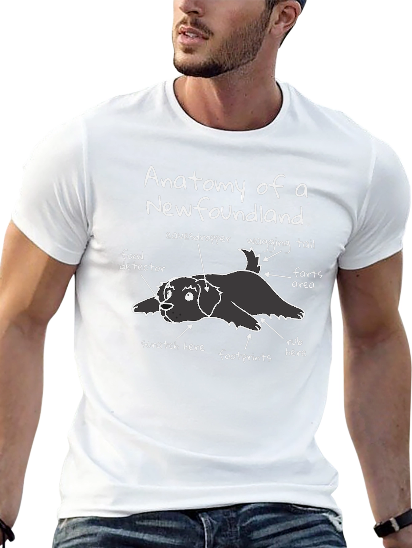 Anatomy of a Newfoundland T-Shirt