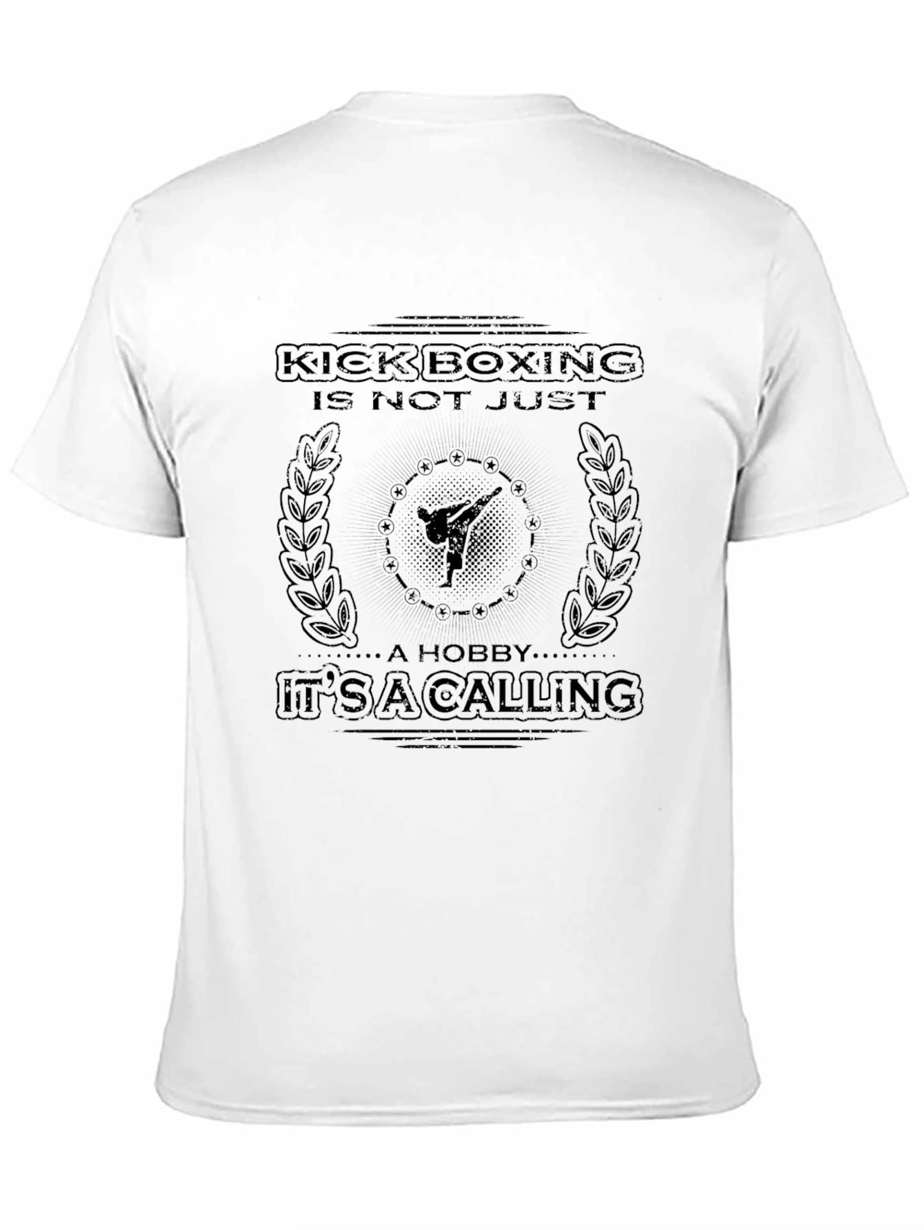 Kickboxing Calling Graphic Tee - Martial Arts T-Shirt