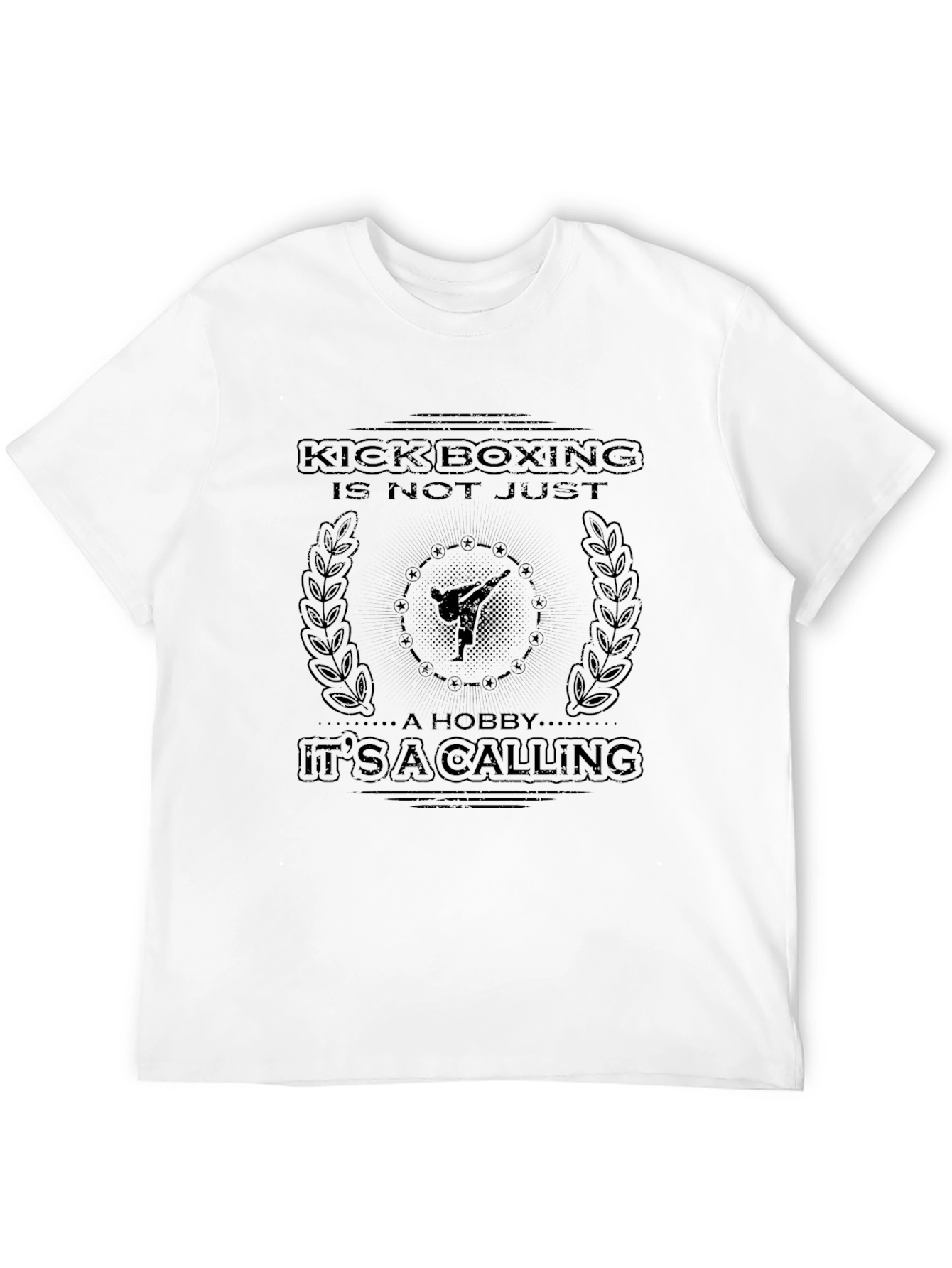 Kickboxing Calling Graphic Tee - Martial Arts T-Shirt