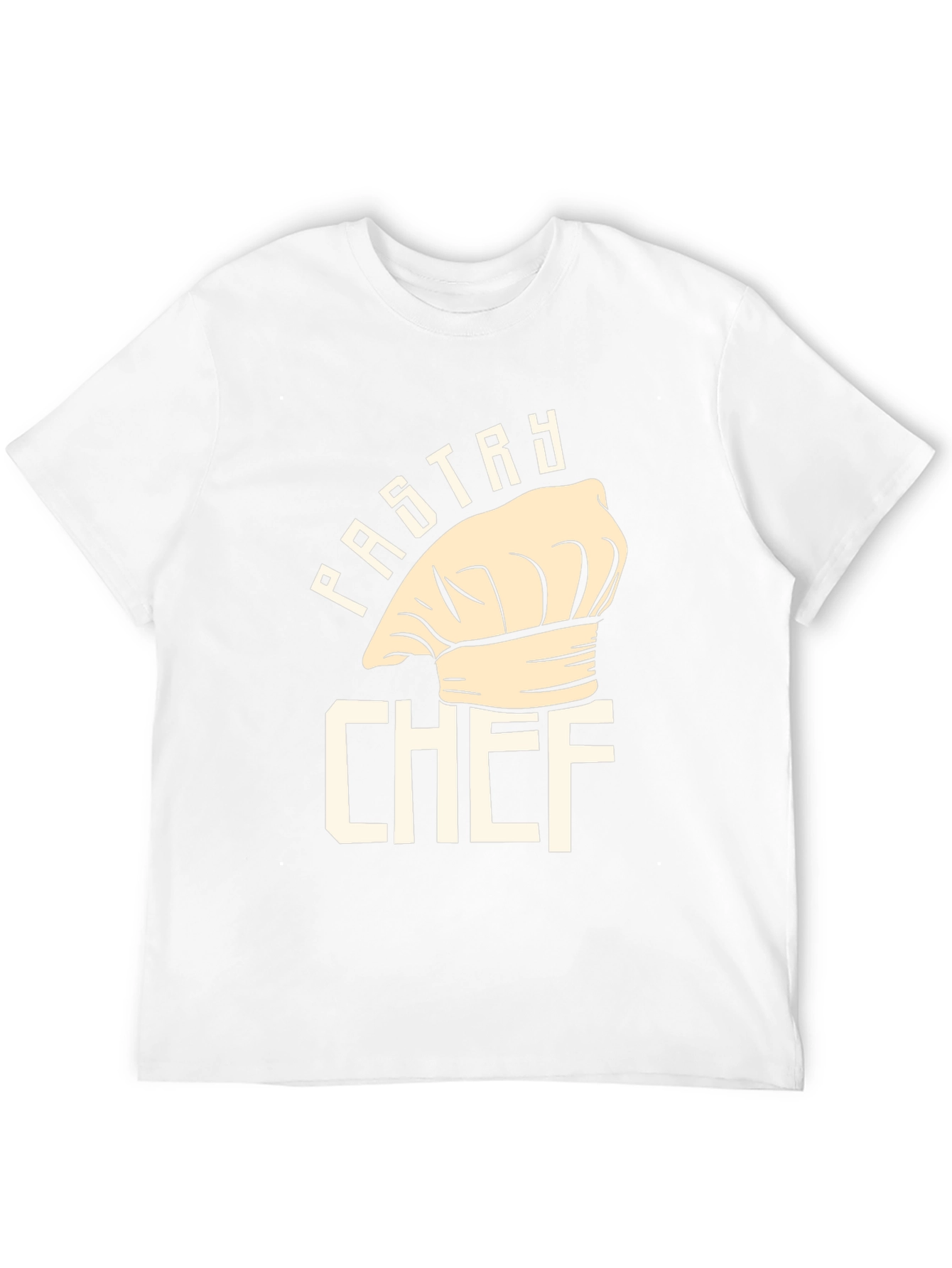Pastry Chef Graphic Tee - Black Cotton Blend T-Shirt
