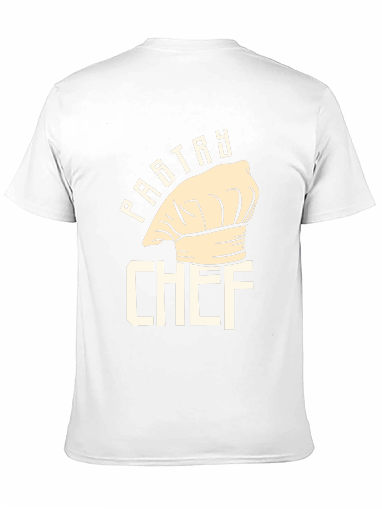 Pastry Chef Graphic Tee - Black Cotton Blend T-Shirt