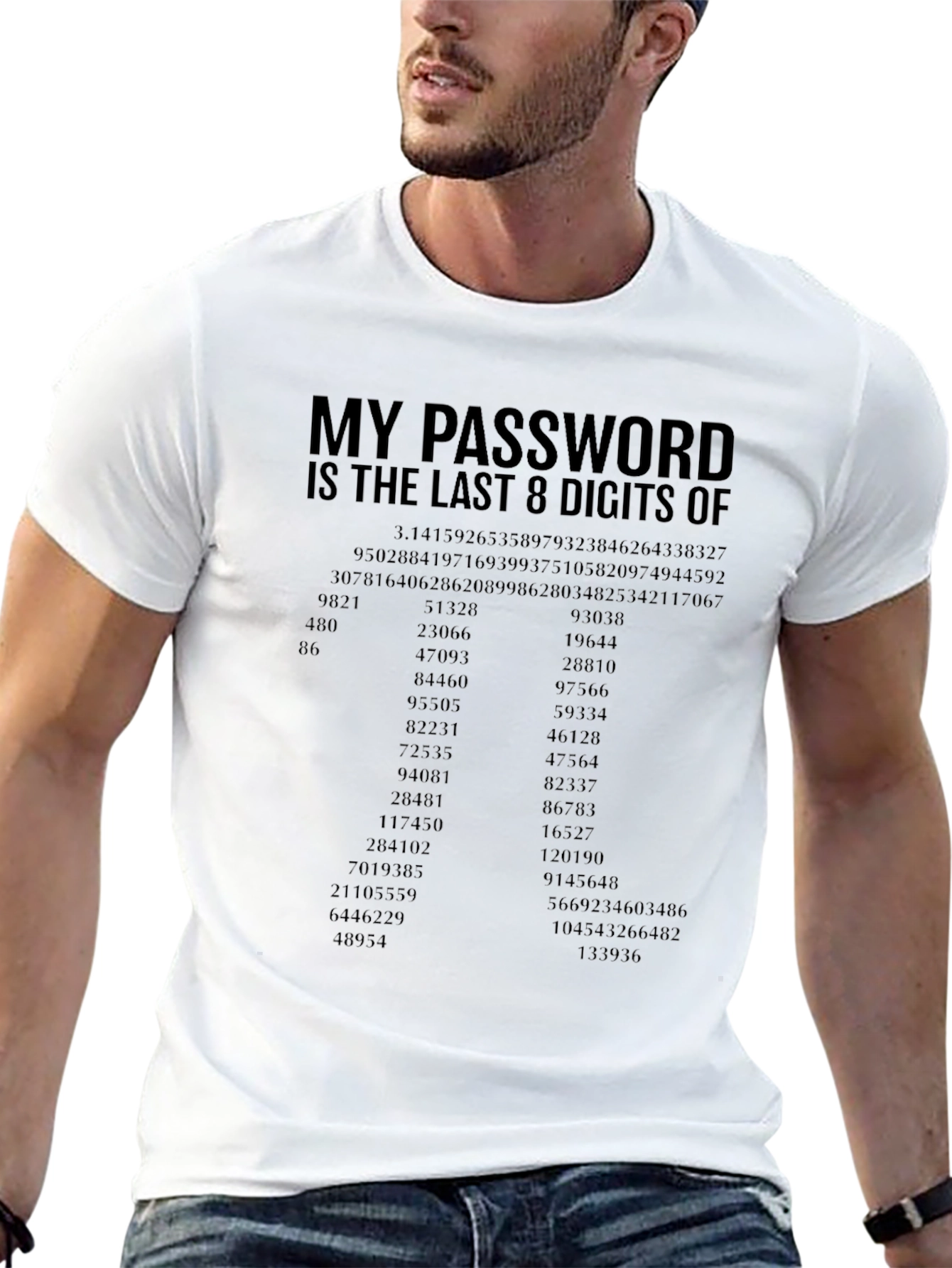 My Password is Pi Funny Math Geek T-Shirt